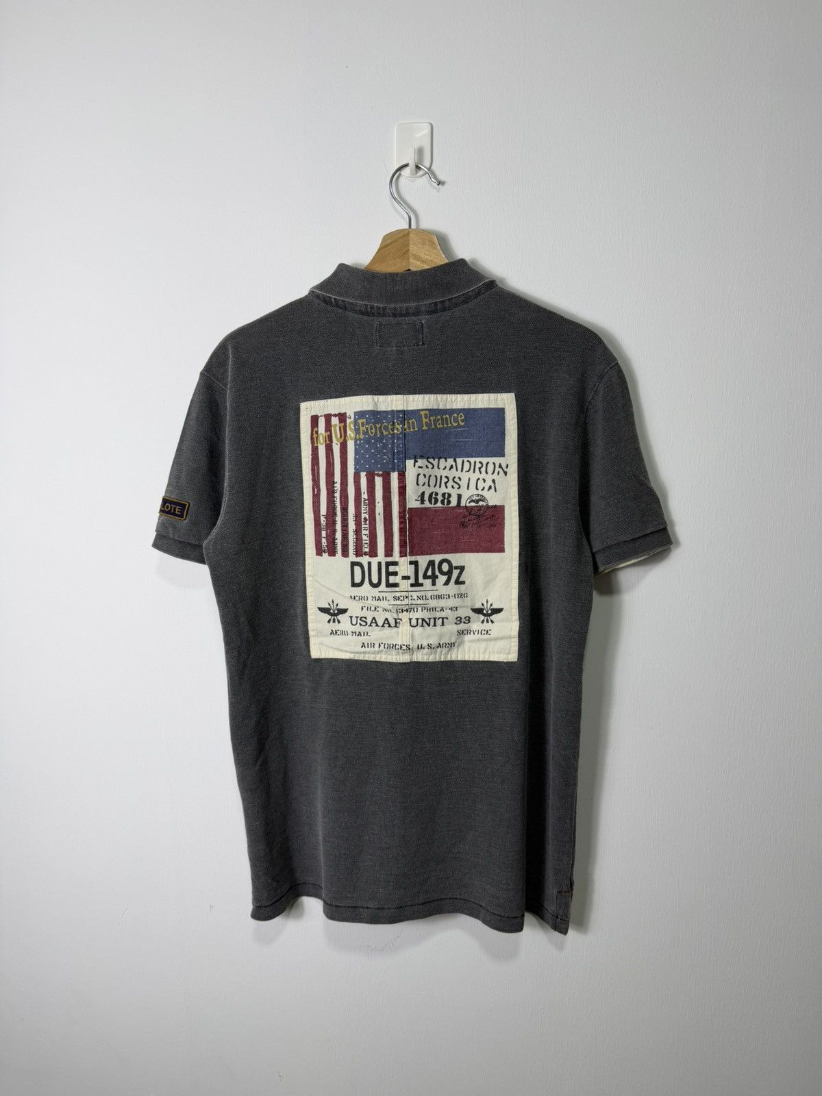 Avirex Vintage Avirex Us Air Force Polo Size US L / EU 52-54 / 3 - 1 Thumbnail