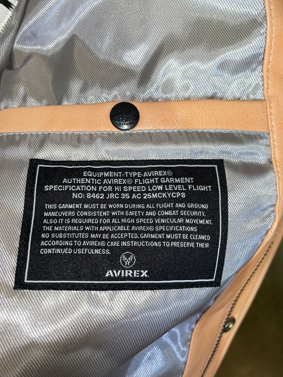 Avirex × HELLSTAR HELLSTAR x AVIREX 50th anniversary Leather Jacket Size US L / EU 52-54 / 3 - 16 Thumbnail