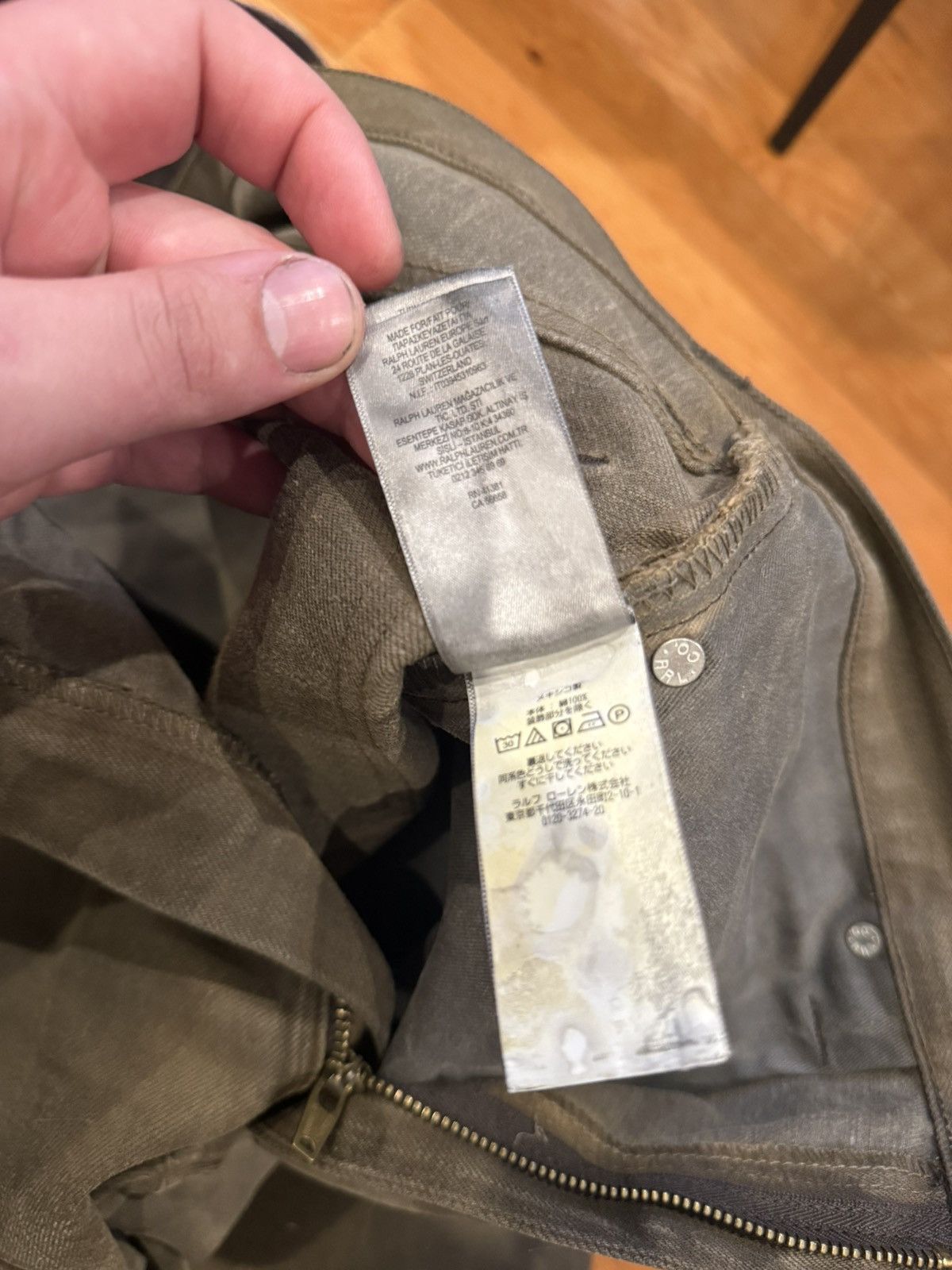 RRL Ralph Lauren Straight Cut Jeans Size US 38 / EU 54 - 6 Thumbnail
