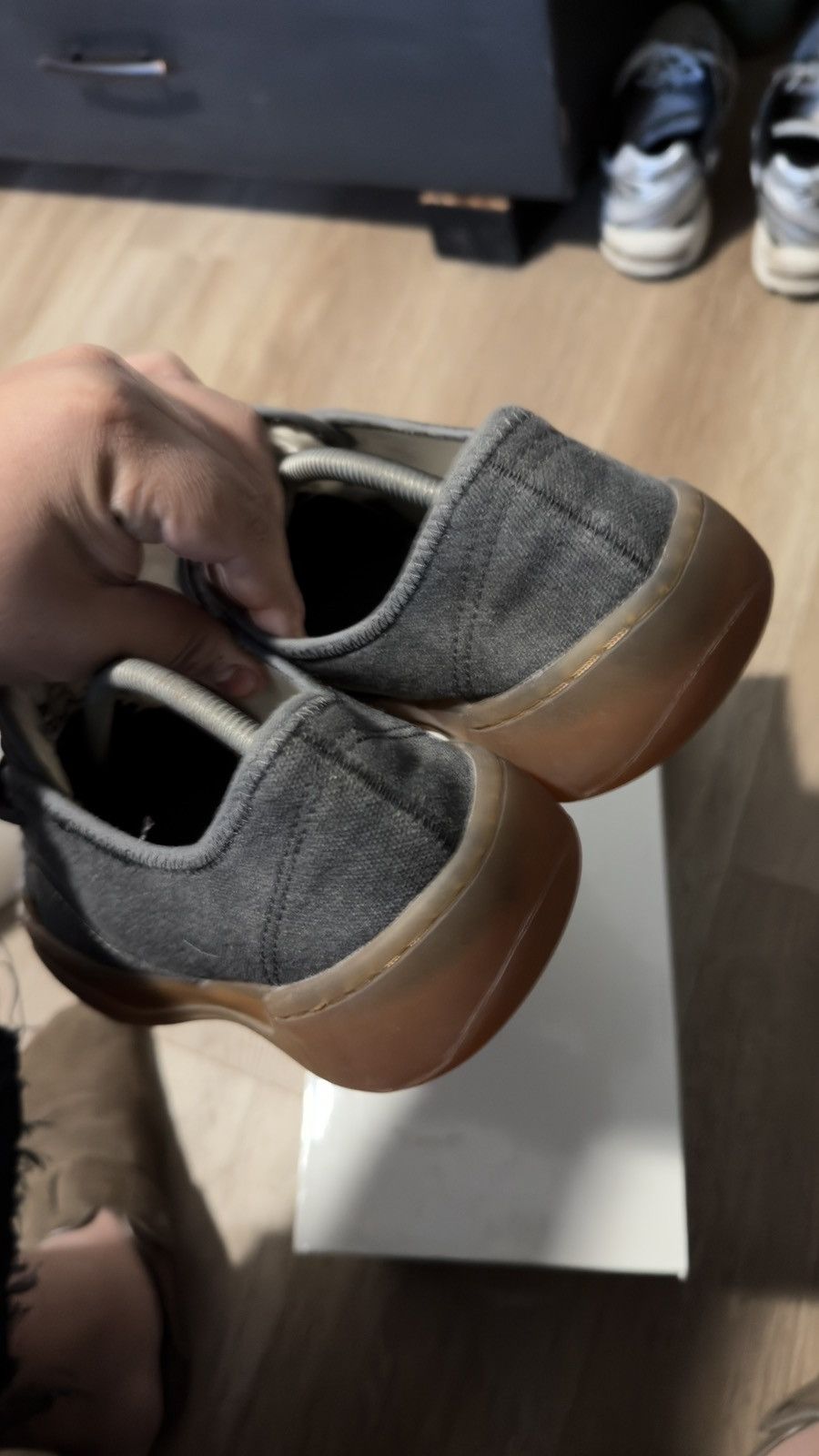 ERL Erl coupe washed black Size US 11 / EU 44 - 4 Thumbnail