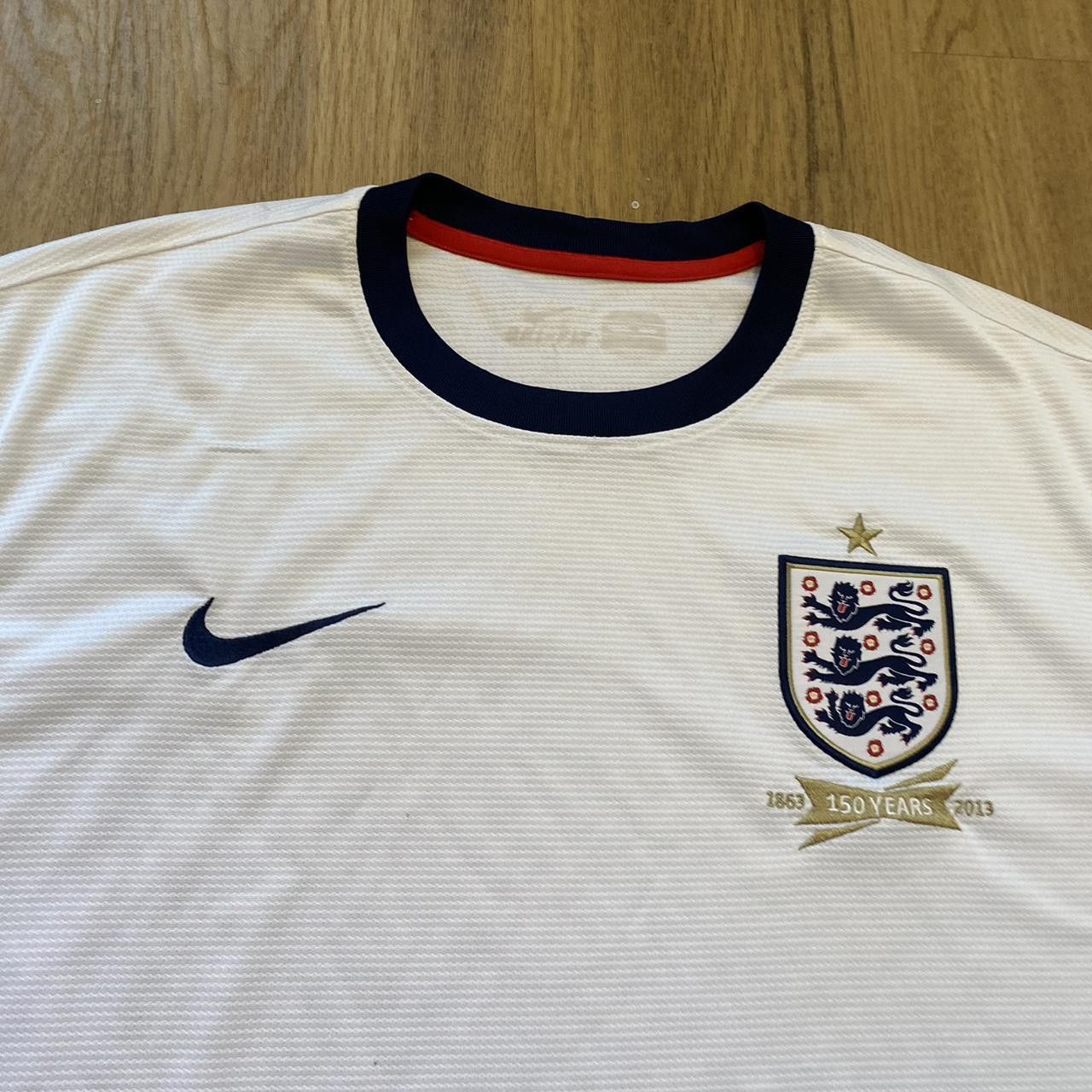 Nike 2013-14 England Nike Anniversary Football Shirt Size US XL / EU 56 / 4 - 3 Thumbnail