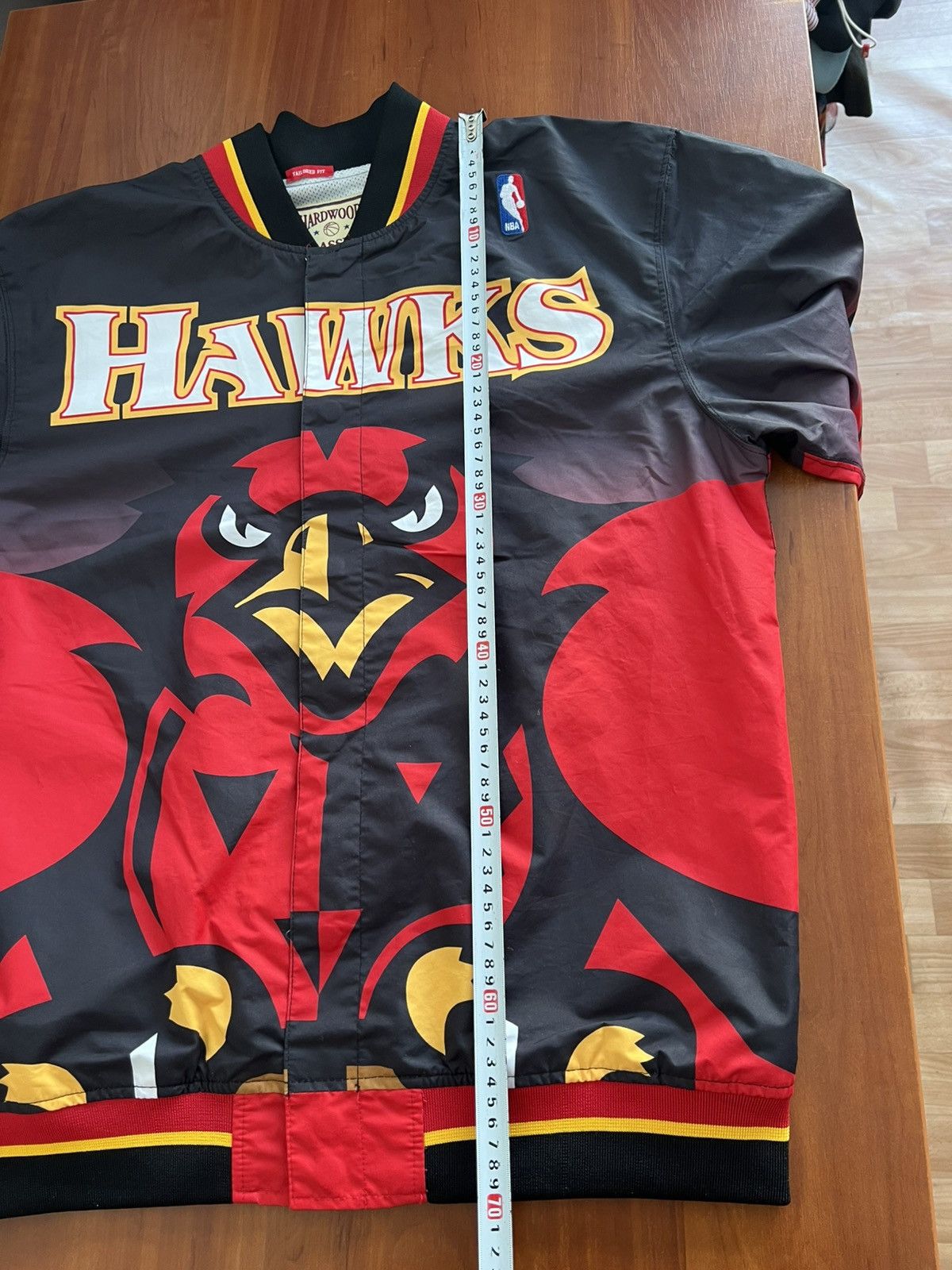 Mitchell & Ness RARE 1995/96 ATLANTA HAWKS MITCHELL&NESS NBA BOMBER JACKET L Size US L / EU 52-54 / 3 - 17 Thumbnail