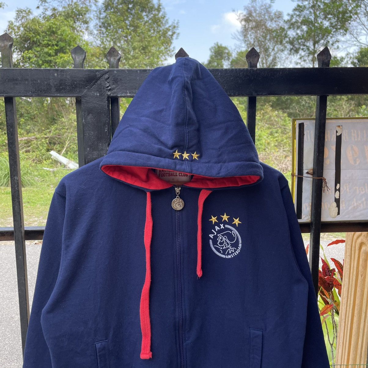 Vintage 🔥Official Licensed Ajax Amsterdam Full Zipper Sweater Hoodie Size US S / EU 44-46 / 1 - 5 Thumbnail