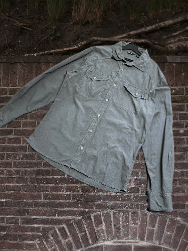 Berghaus × Vintage Berghaus Vintage Linen Shirt Short Sleeve Size US L / EU 52-54 / 3 - 1 Thumbnail