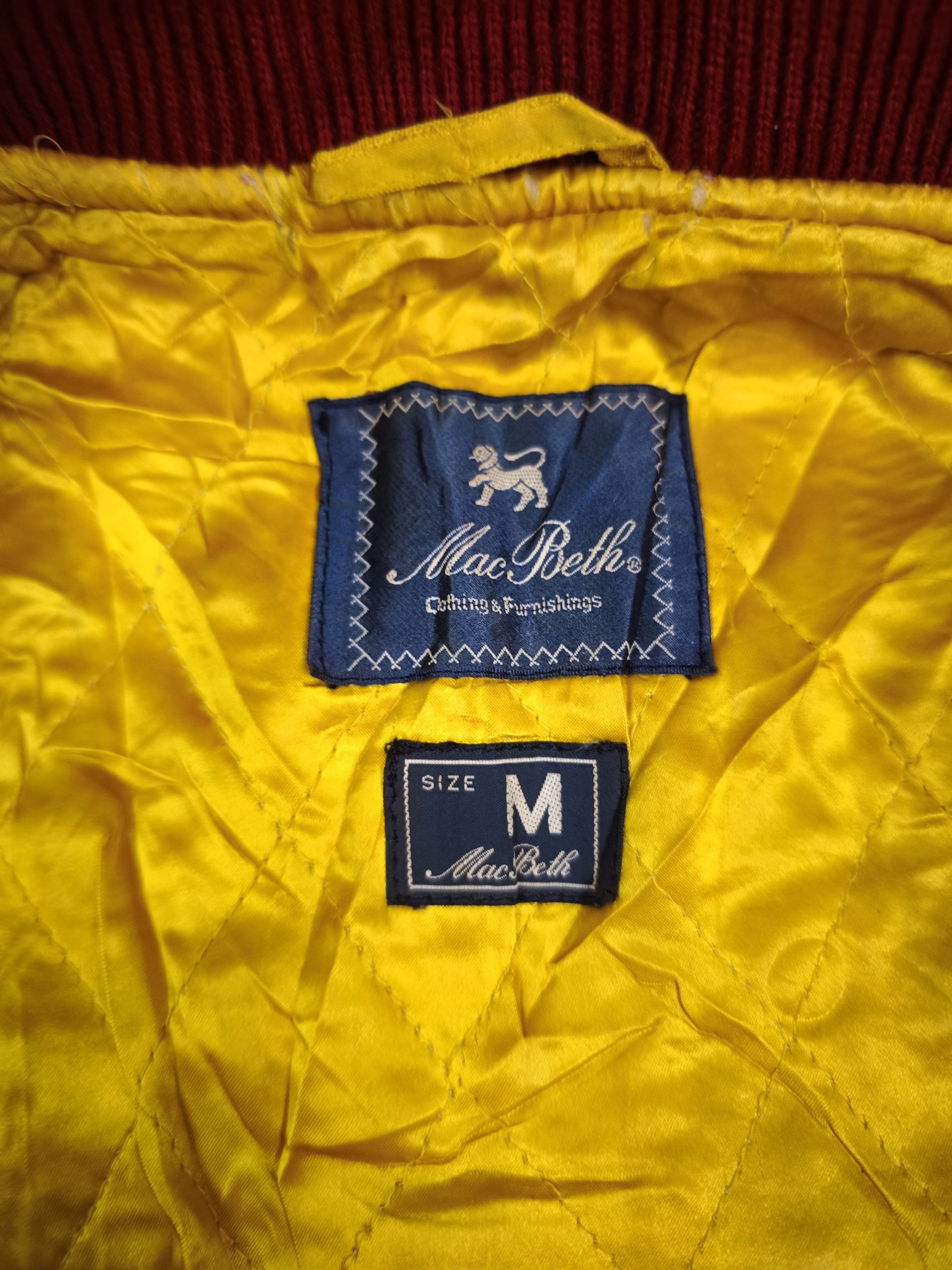 Macbeth × Vintage Vintage Mac Beth Varsity Jacket Size US M / EU 48-50 / 2 - 5 Thumbnail