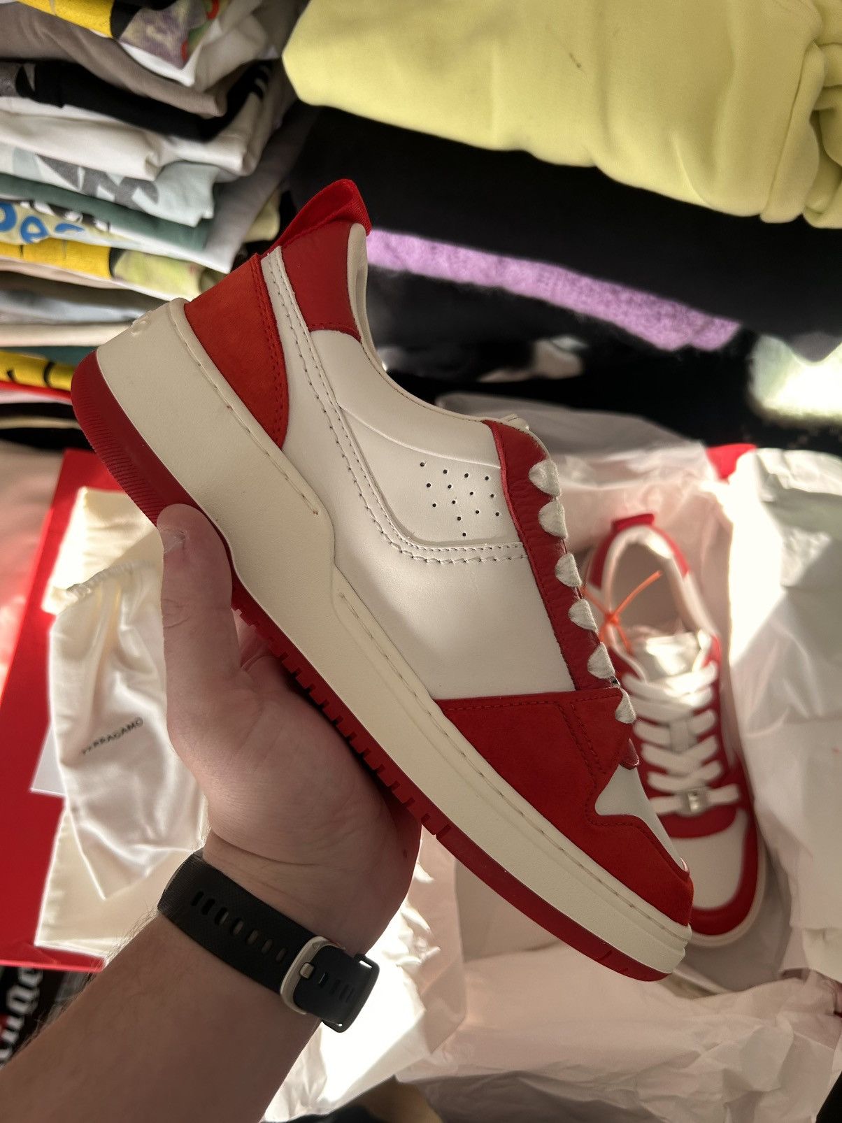 Salvatore Ferragamo Ferragamo “Dennis” Sneakers Size US 6 / EU 39 - 4 Thumbnail