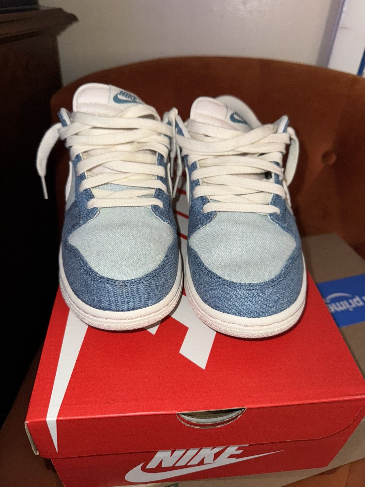 Nike Nike dunks denims Size US 7.5 / IT 37.5 - 2 Thumbnail