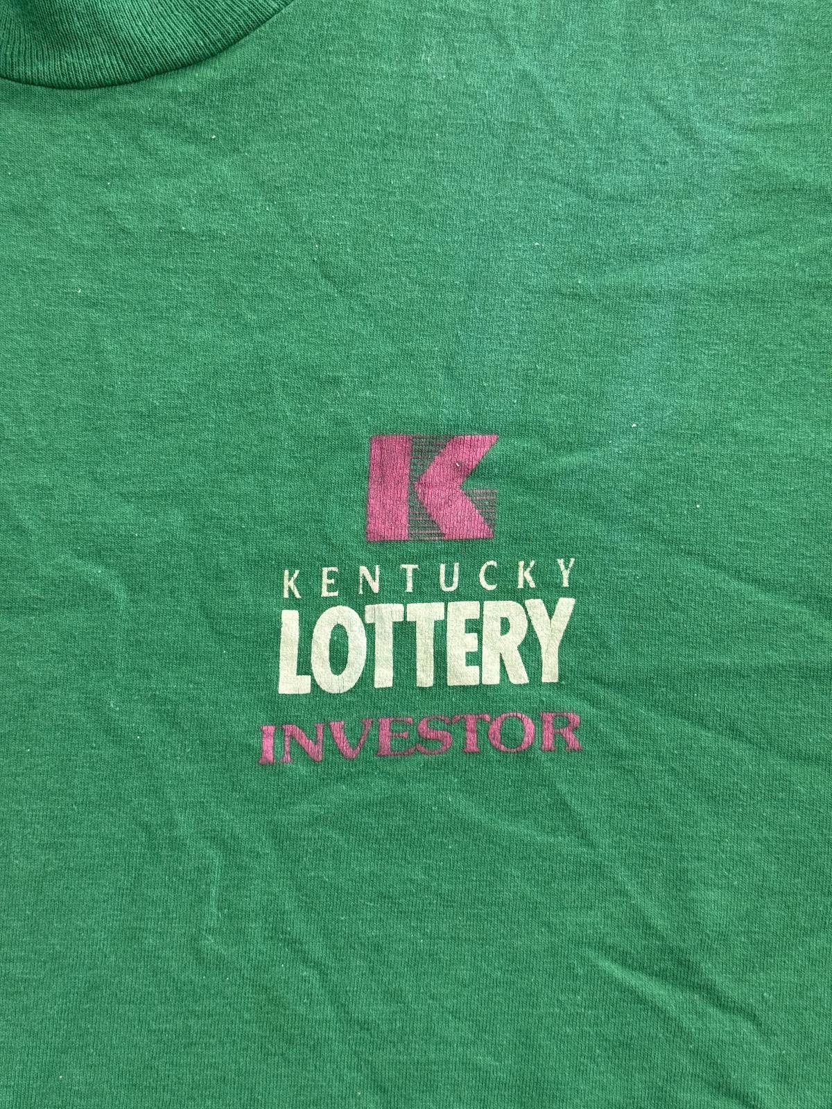Designer Vintage Kentucky T-shirt Kentucky Lottery Investor Large Size US L / EU 52-54 / 3 - 3 Thumbnail