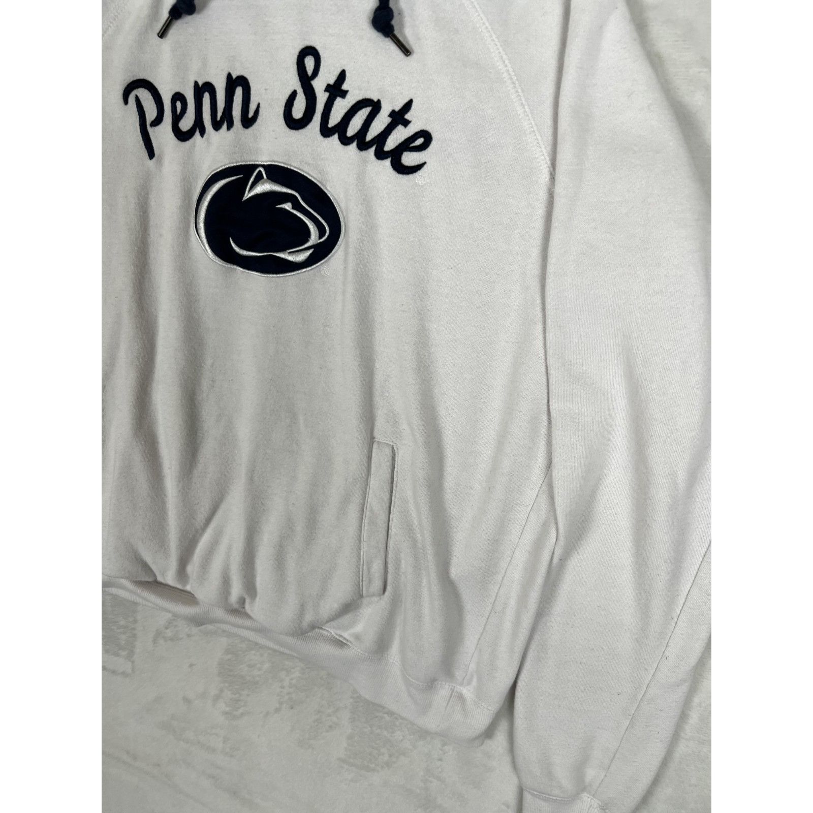 Colosseum Athletics Penn State Nittany Lions Women's Pullover Hoodie White Size Size L / US 10 / IT 46 - 4 Thumbnail