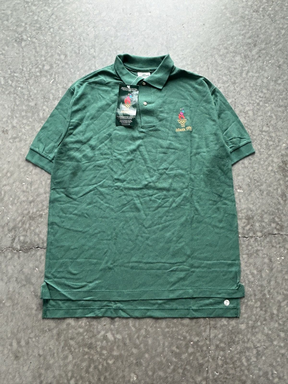 USA Olympics BNWT Vintage 90s USA Olympics Polo Shirt Size US L / EU 52-54 / 3 - 2 Thumbnail