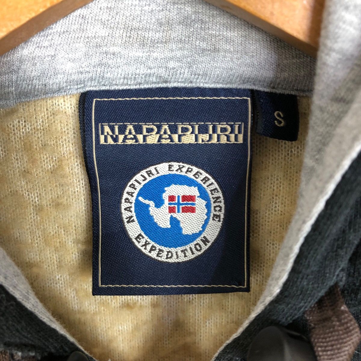 Napapijri Napapijri Hooded Fleece Sweater Zip Up Sweatshirt Size S / US 4 / IT 40 - 7 Thumbnail