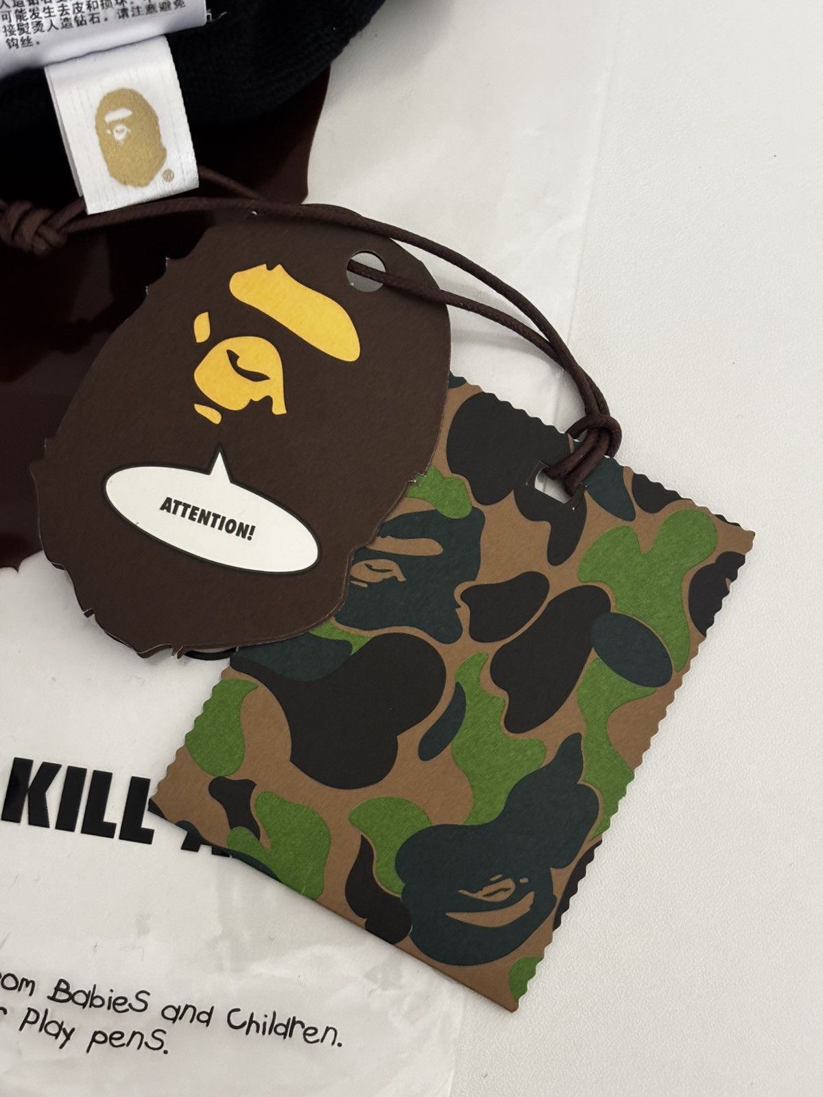 Bape Authentic ape bape crystal shark knit cap beanie new Size ONE SIZE - 9 Thumbnail