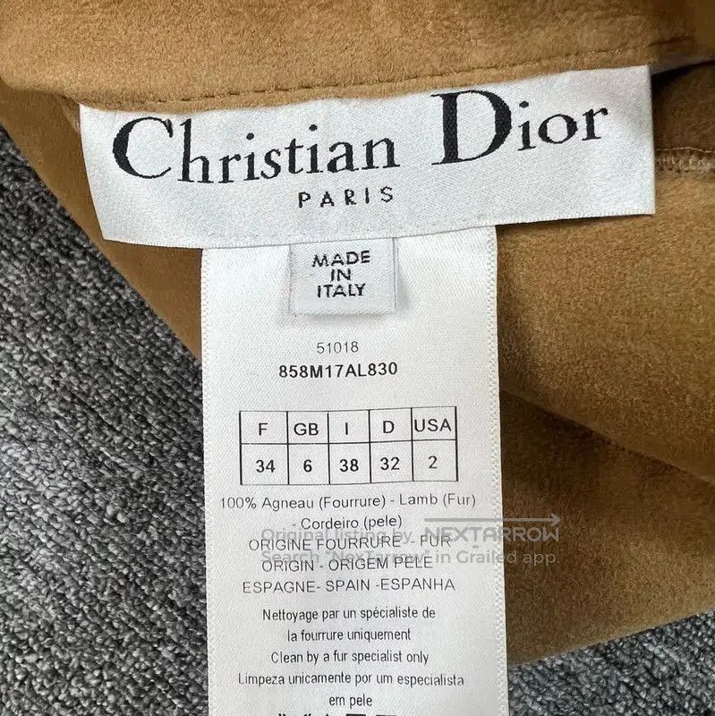 Dior Dior Multicolor Wool Mid-Length Coat for Women . Size M / US 6-8 / IT 42-44 - 8 Thumbnail