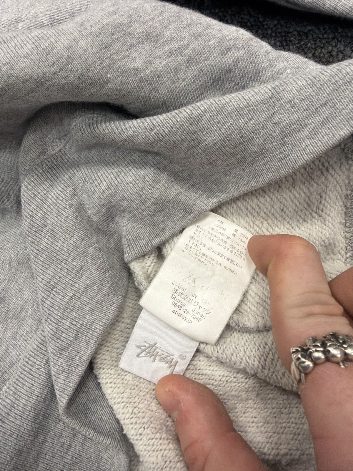 Stussy International Stussy Tribe Camo Pullover Hoodie Gray - Large Size US L / EU 52-54 / 3 - 6 Thumbnail
