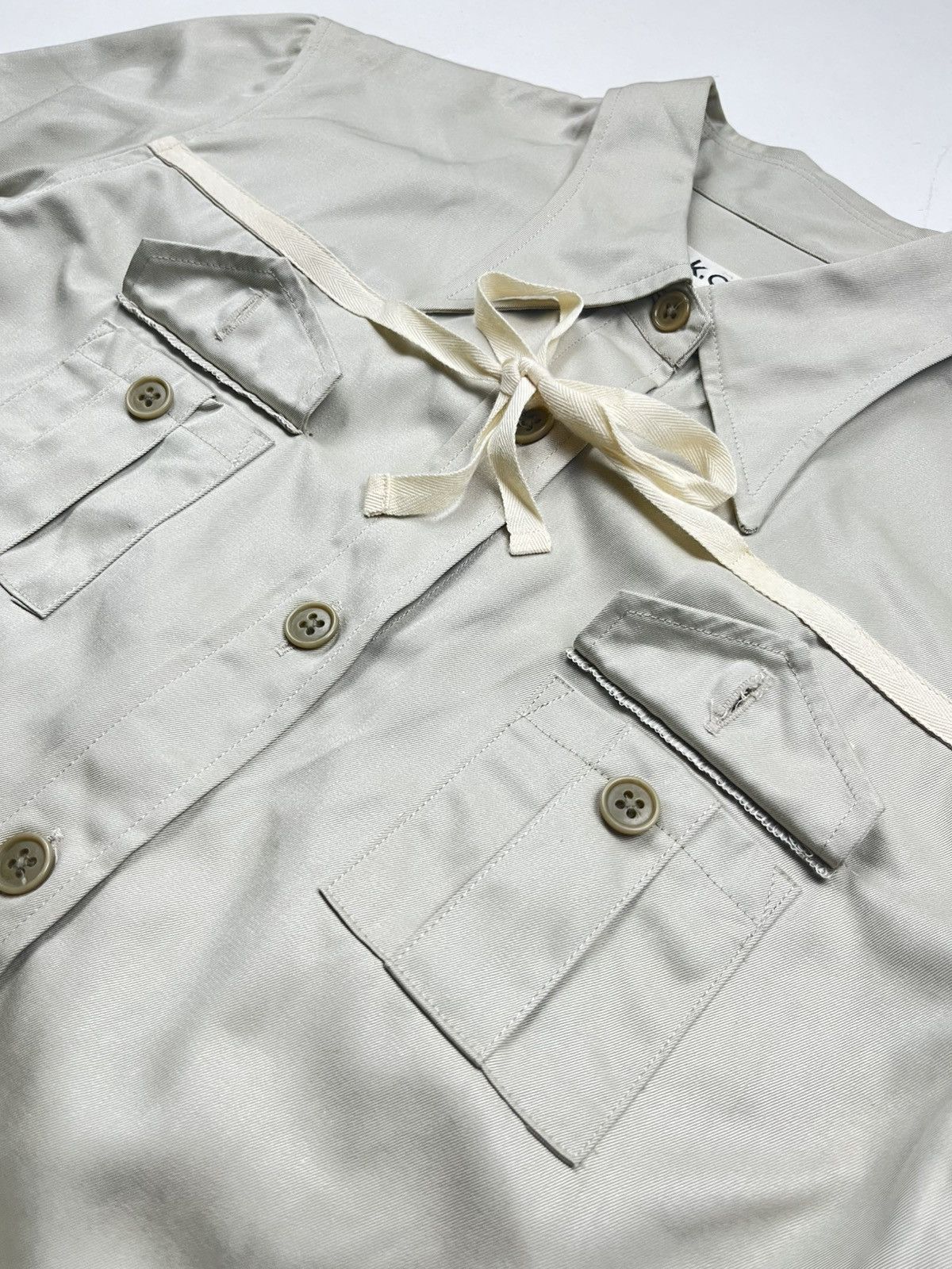 Other K.A.T. Utility Tie Detail Shirt Jacket Size US M / EU 48-50 / 2 - 6 Thumbnail