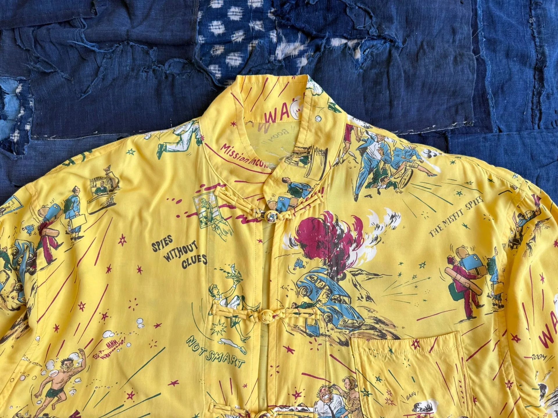 Porter Classic Porter Classic PC Aloha Chinese Shirt Size US XXS / EU 40 - 4 Thumbnail