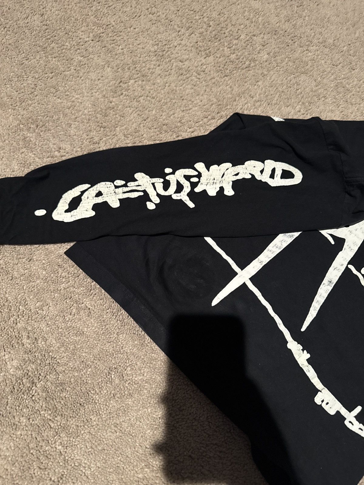 Travis Scott Travis Scott Barbed Wire Long Sleeve Tee Black Size US S / EU 44-46 / 1 - 3 Thumbnail