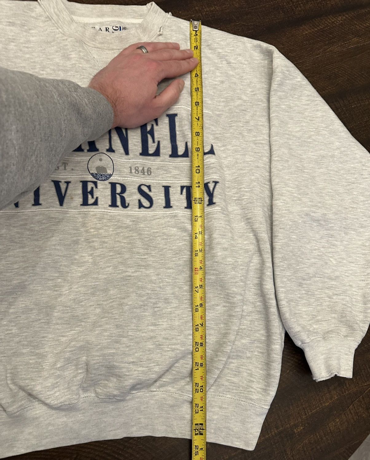 Gear for Sports VTG Bucknell University Thrashed Sweatshirt-Size Med Size US M / EU 48-50 / 2 - 7 Thumbnail