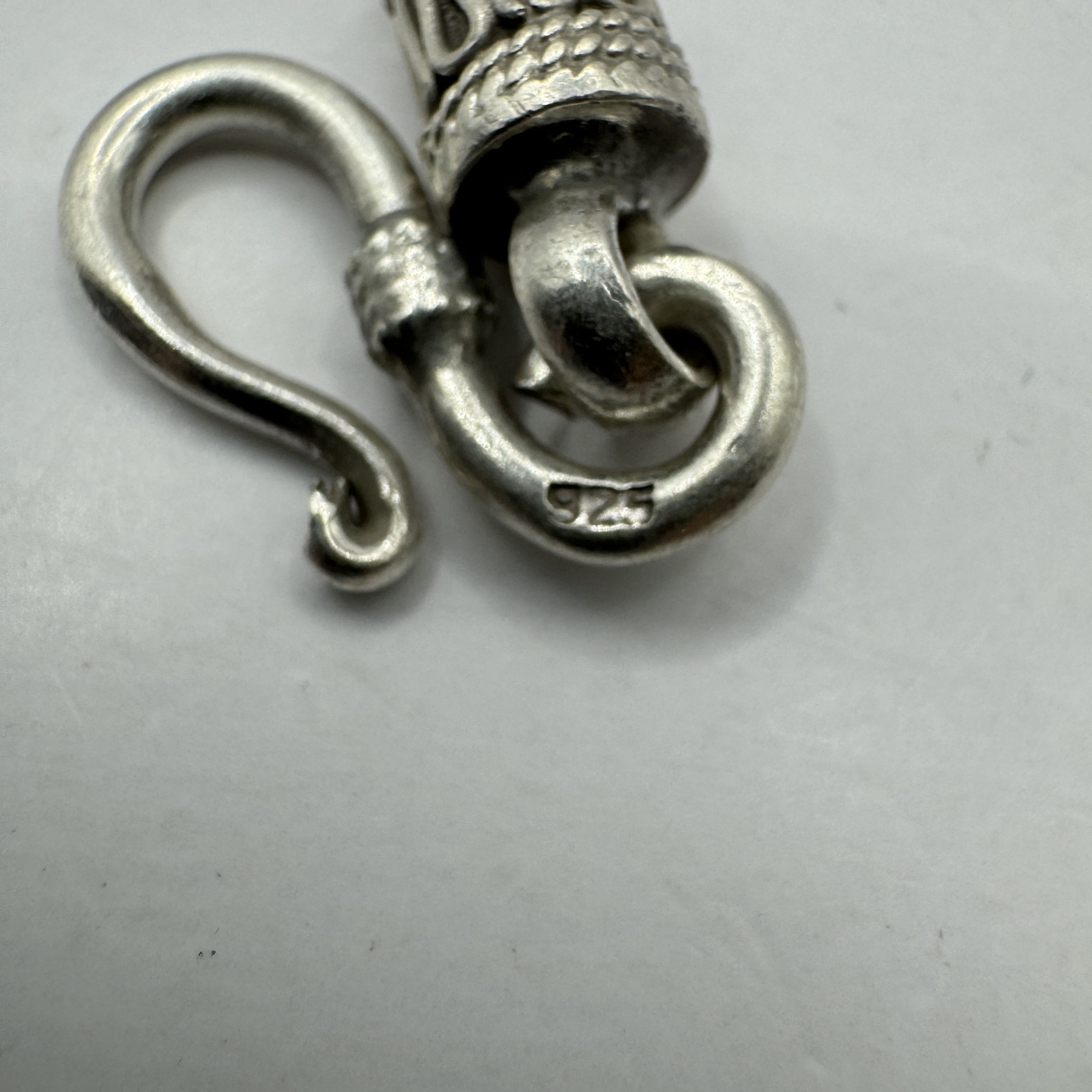 Sterling Silver Vintage Jewelry Chain, 925 Sterling Silver, Signed 47.45g Size ONE SIZE - 5 Thumbnail