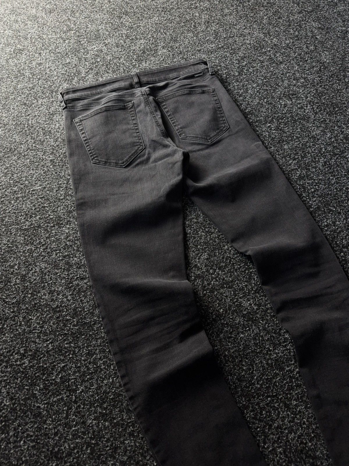Diesel Designer 00s Diesel Slandy Skinny Jeans Black Stretch Italy Size 30" / US 8 / IT 44 - 10 Thumbnail
