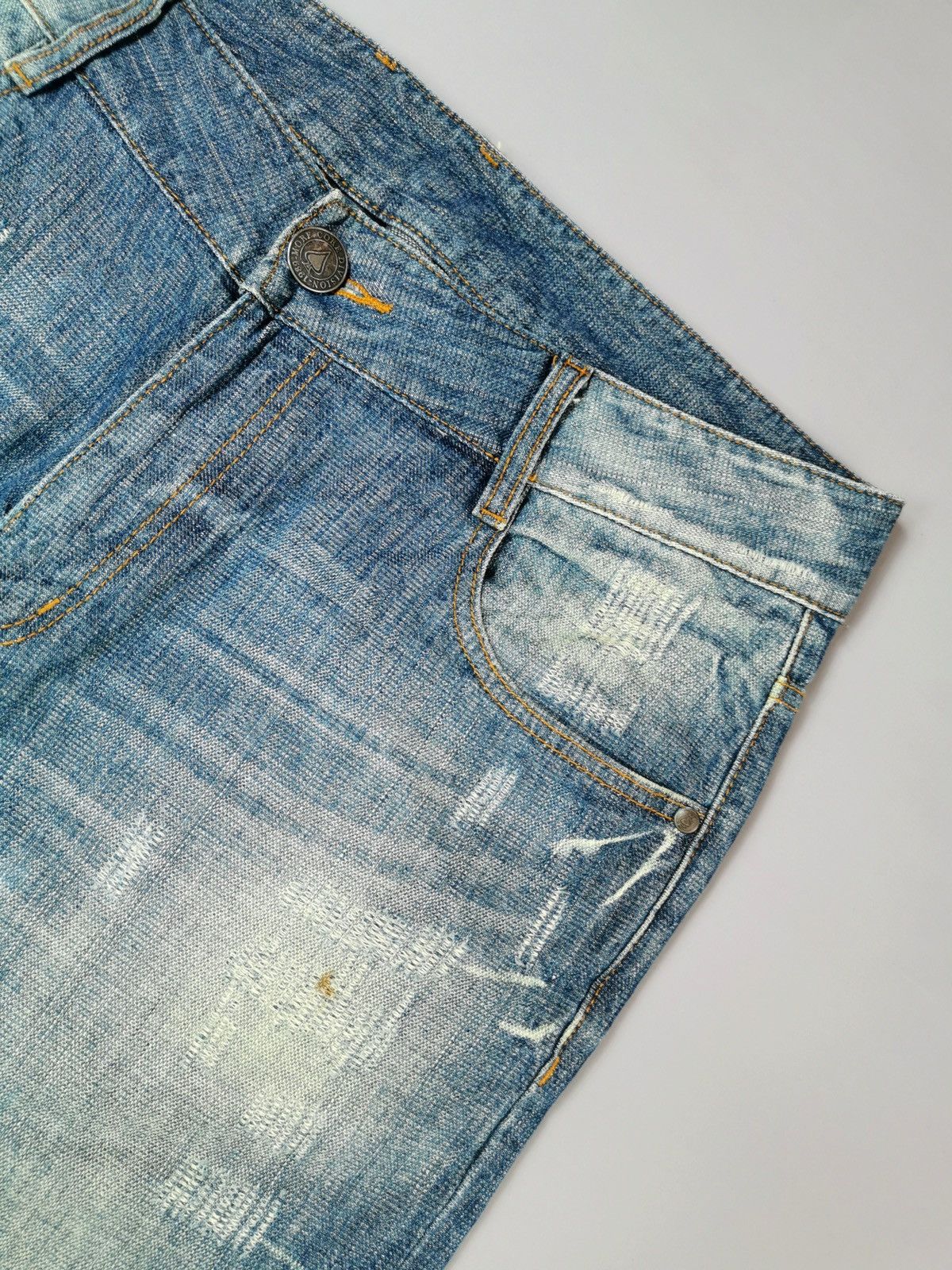 Japanese Brand More Core Division M.C.D Jeans (LG68) Size US 37 - 5 Thumbnail