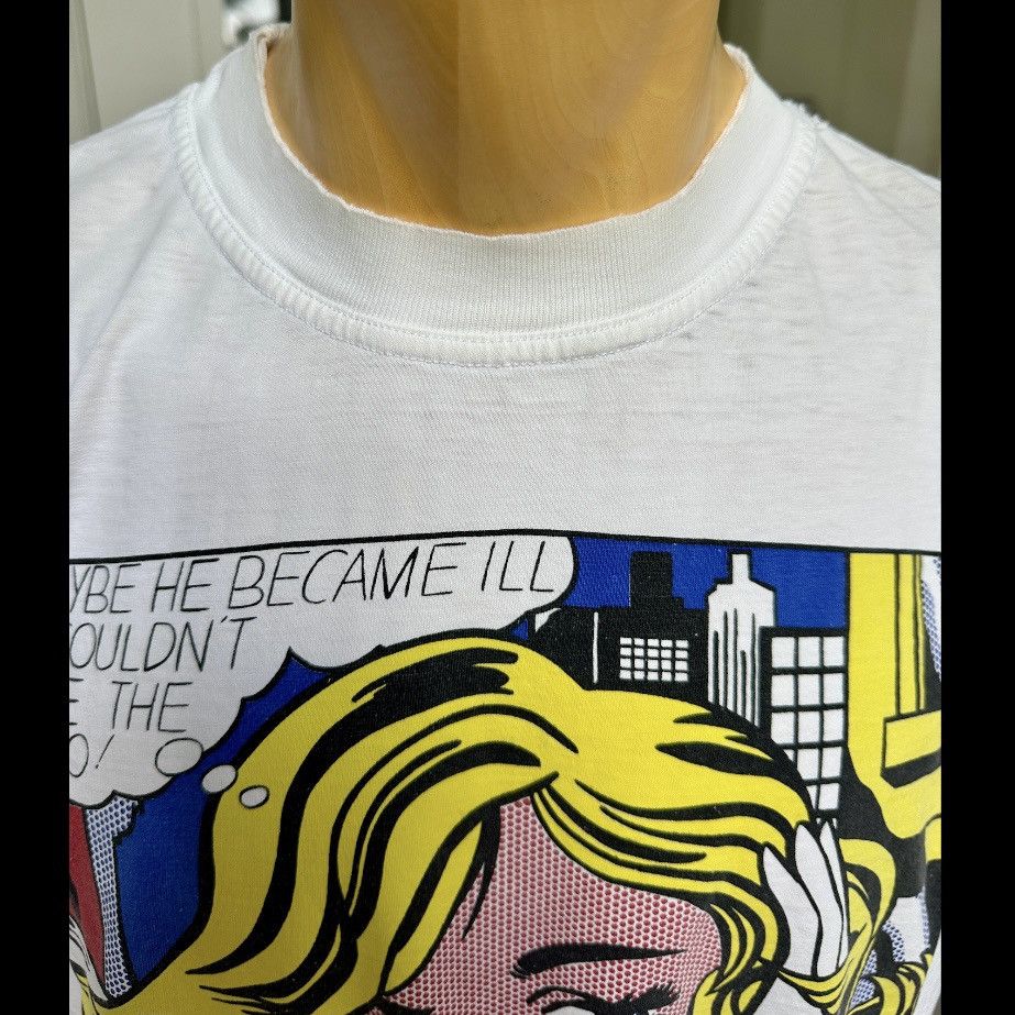 Other VINTAGE 1992 te NEUES ROY LICHTENSTEIN M-MAYBE POP ART TEE Size US XL / EU 56 / 4 - 2 Thumbnail