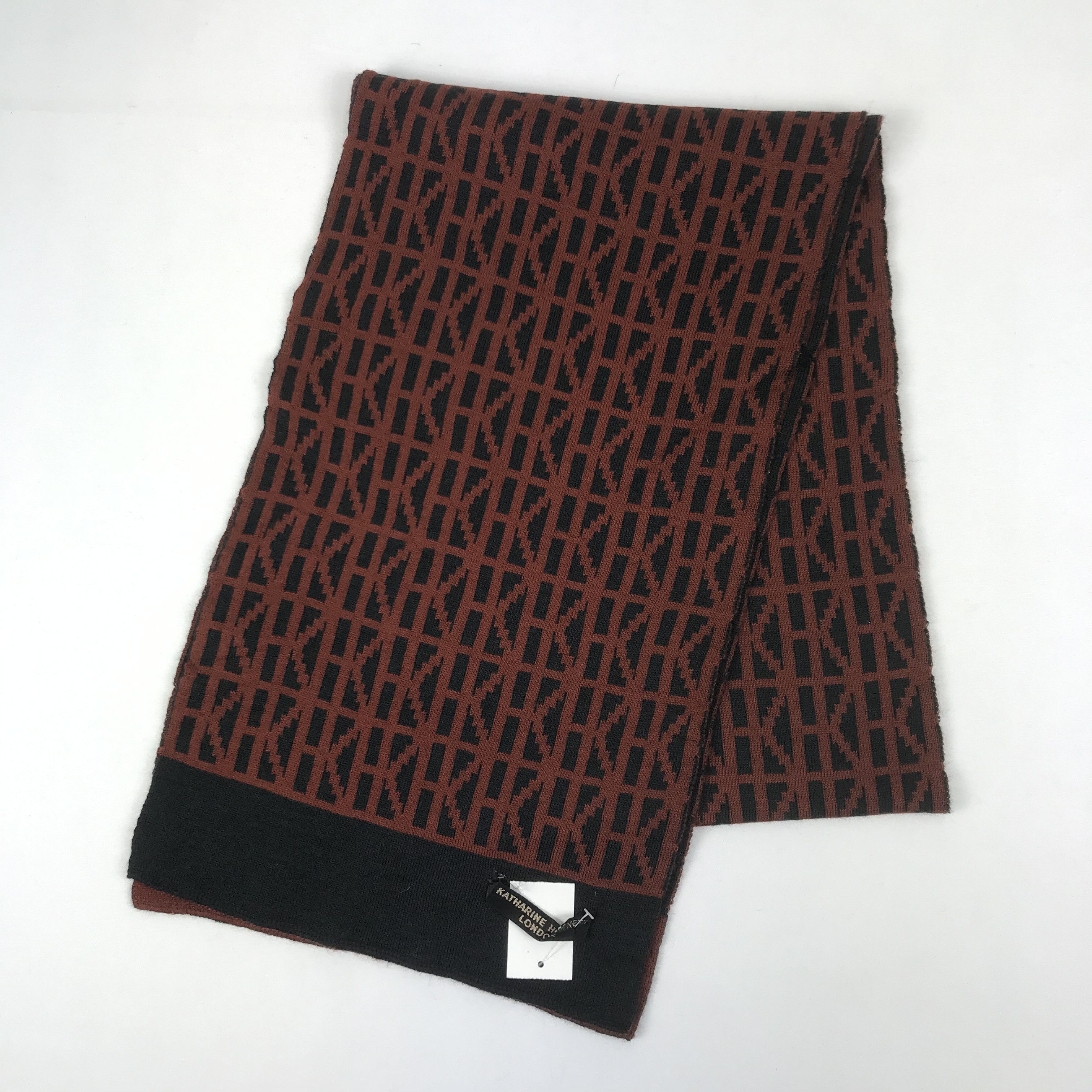 Katharine Hamnett London Vintage Katharine Hamnett London Muffler Cashmere Scarves Size ONE SIZE - 3 Thumbnail