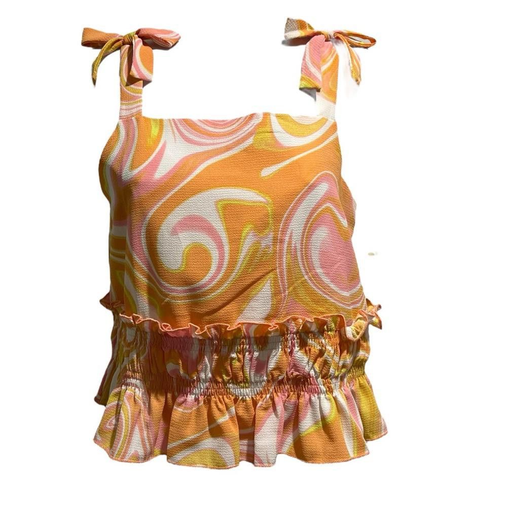 Designer NWT Bonnie Jean woman’s size 16 summer top Size XXL / US 16-18 / IT 52-54 - 1 Thumbnail