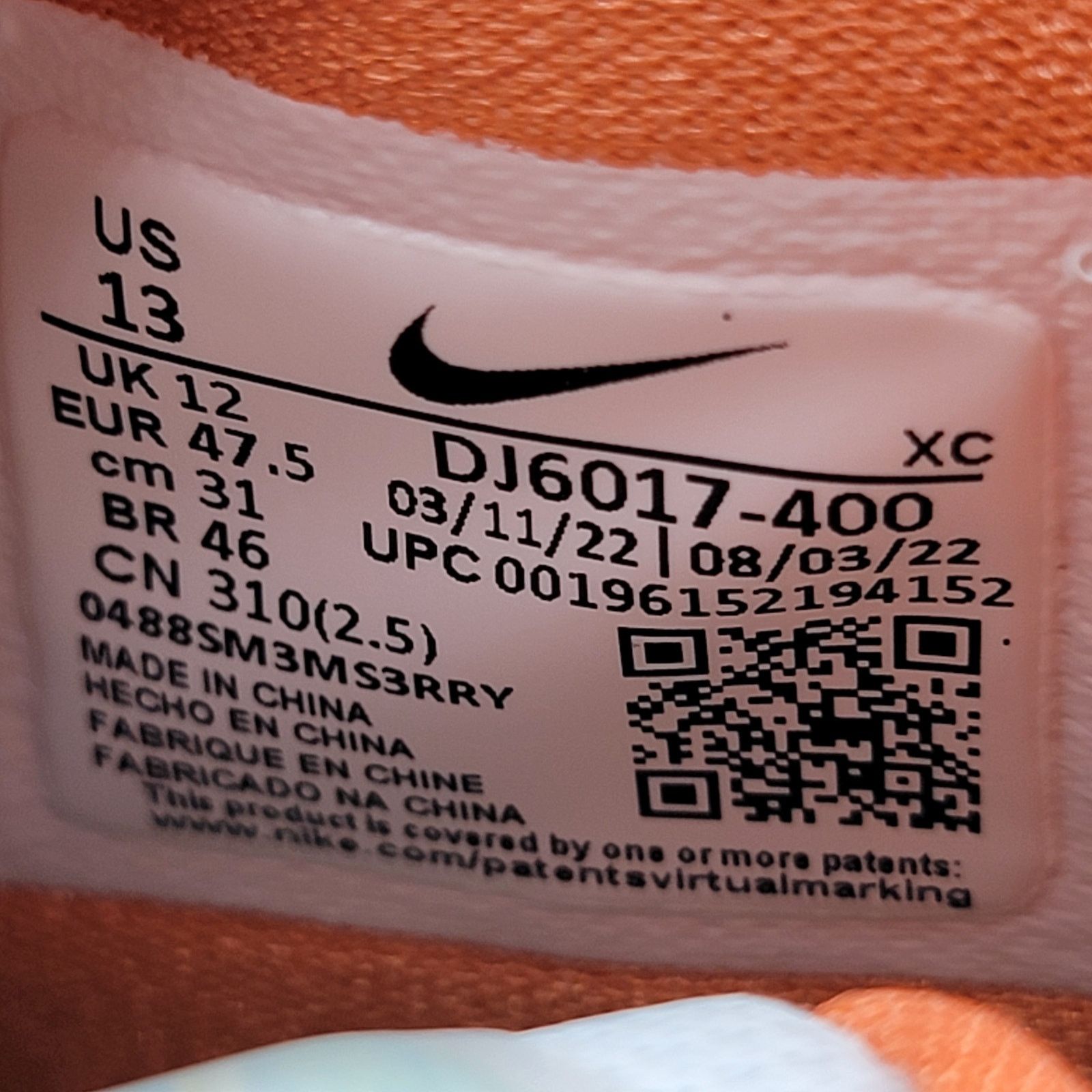 Nike Nike Kyrie 8 'Eagle' Sz 13 DJ6017-400 (112) Size US 13 / EU 46 - 8 Thumbnail