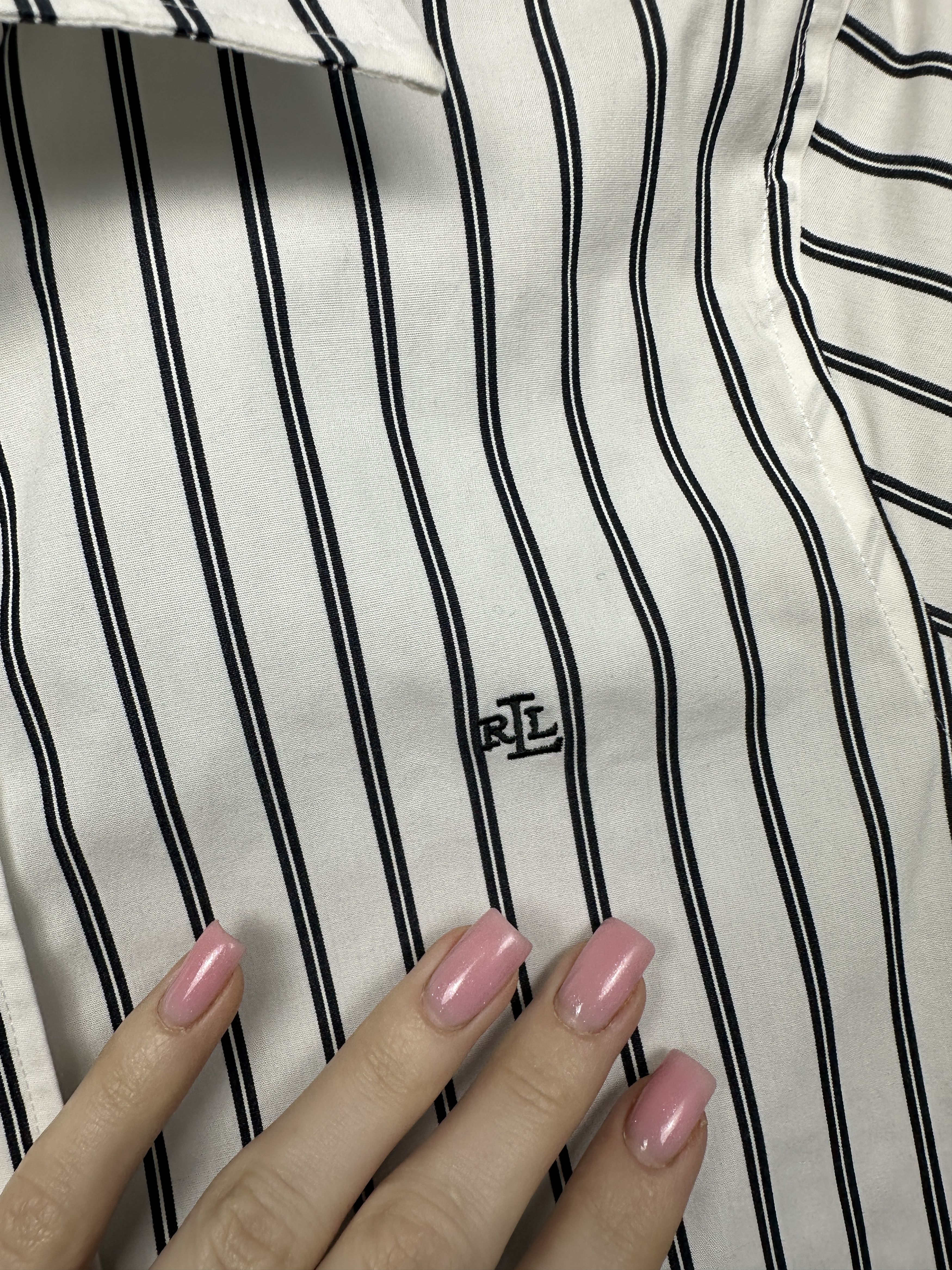 Polo Ralph Lauren Polo Ralph Lauren Womens Long Sleeve Striped Shirt Size S / US 4 / IT 40 - 3 Thumbnail