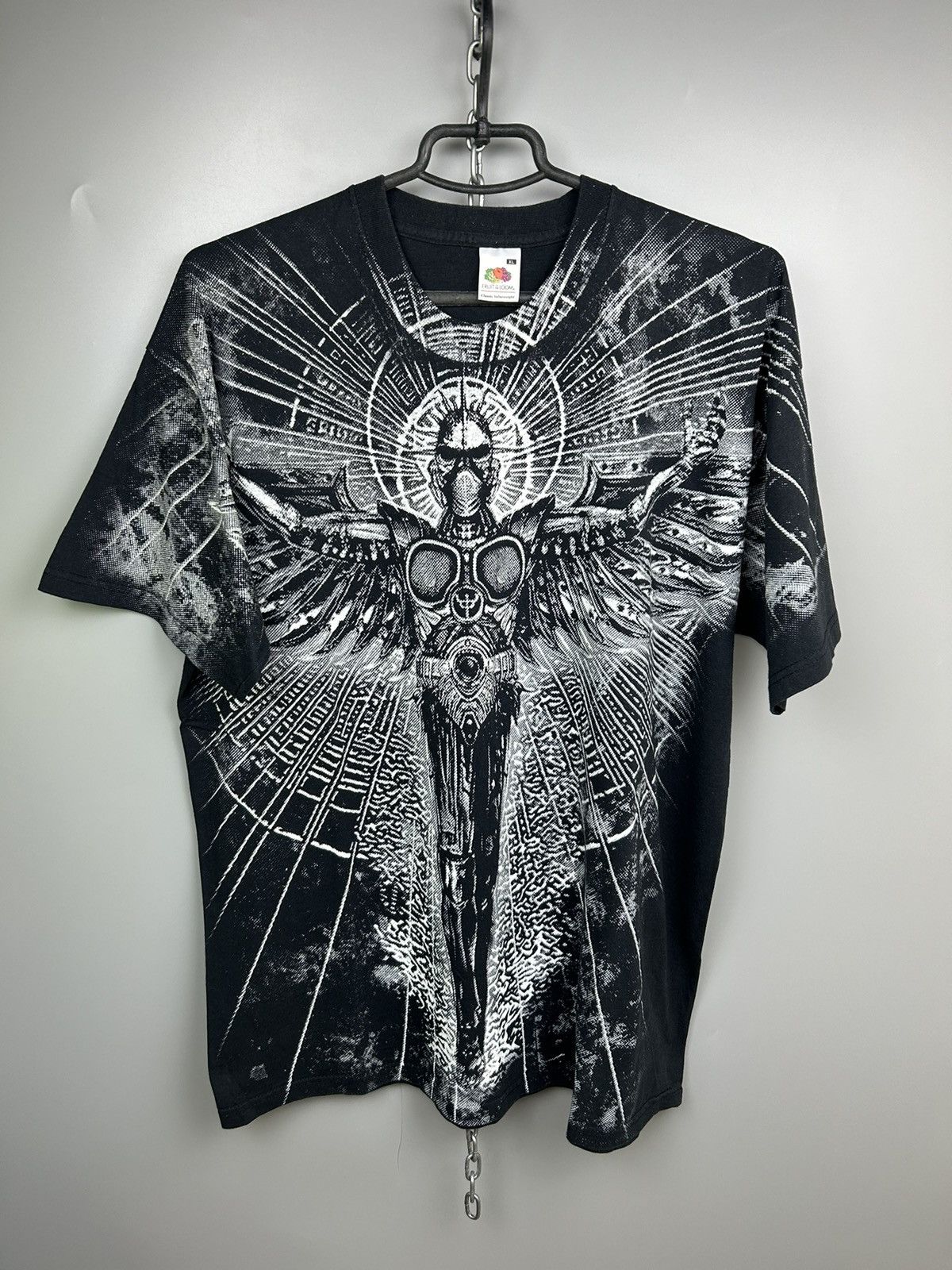 Band Tees × Vintage Vintage 2005 Judas Priest All Over Print Tee Size US XL / EU 56 / 4 - 2 Thumbnail