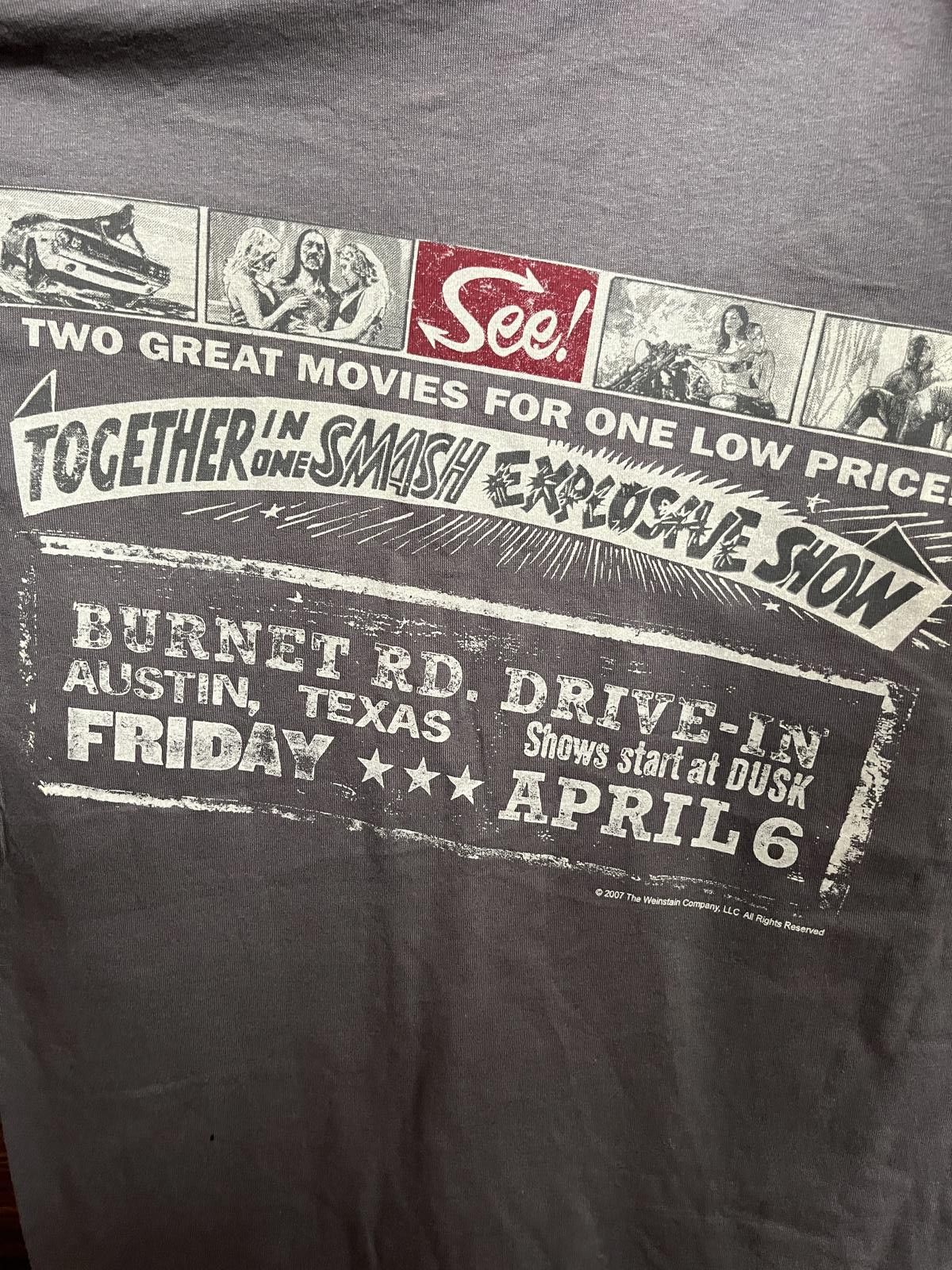 Anvil Grindhouse Movie T-shirt Rodriguez Tarantino 2007 Tee -M Size US M / EU 48-50 / 2 - 5 Thumbnail