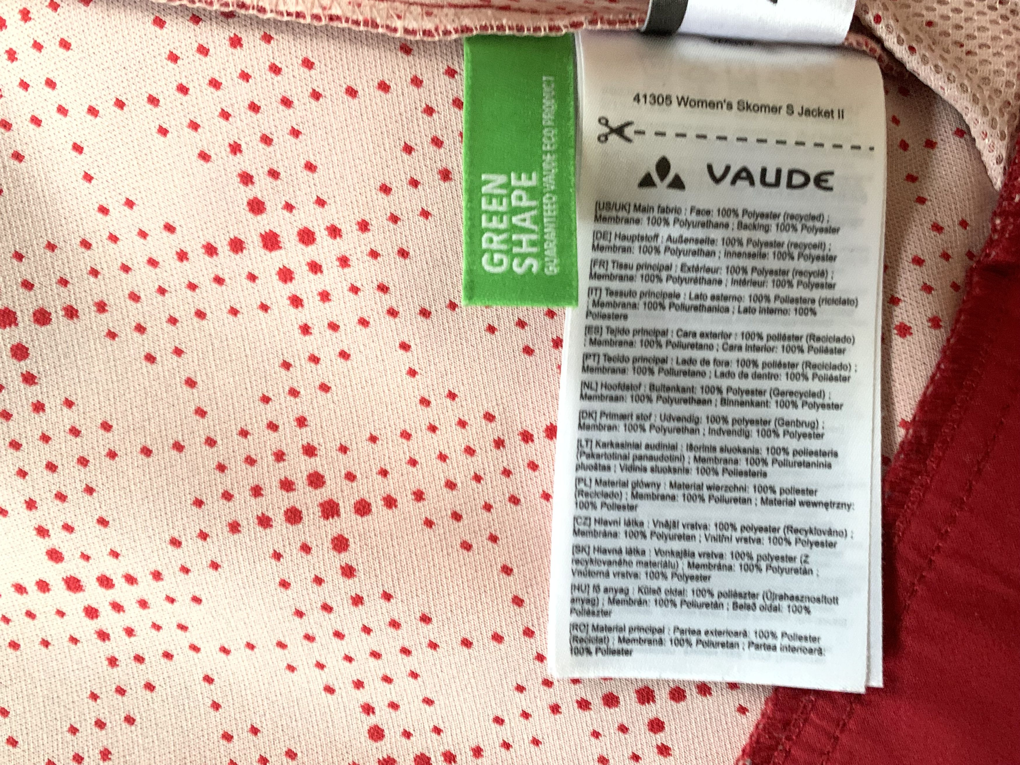 Other Vaude Skomer Trekking Jacket Size M / US 6-8 / IT 42-44 - 10 Thumbnail