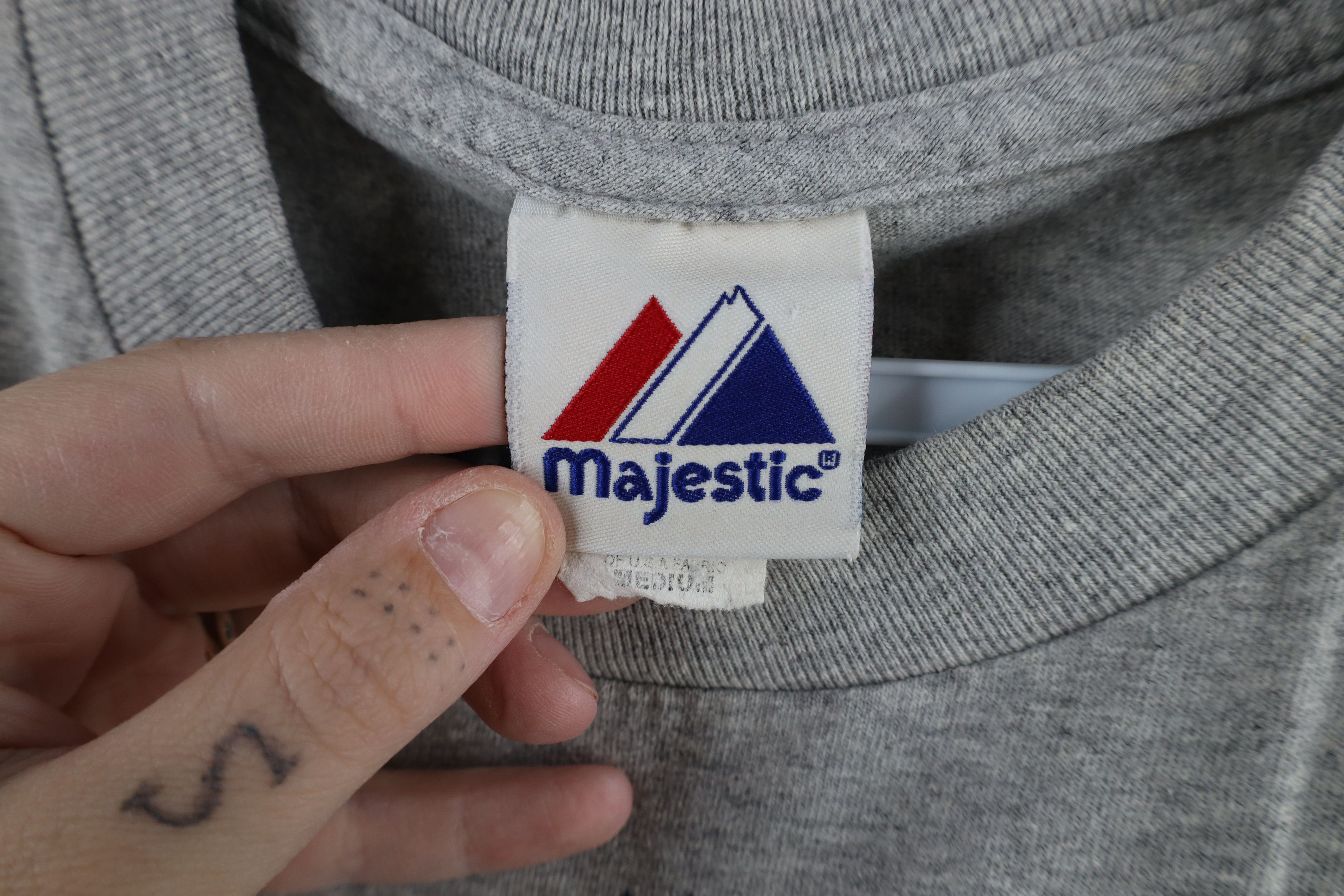 Majestic × Vintage Vintage Y2K 2008 Majestic Detroit Tigers Baseball T-Shirt Size US M / EU 48-50 / 2 - 8 Thumbnail
