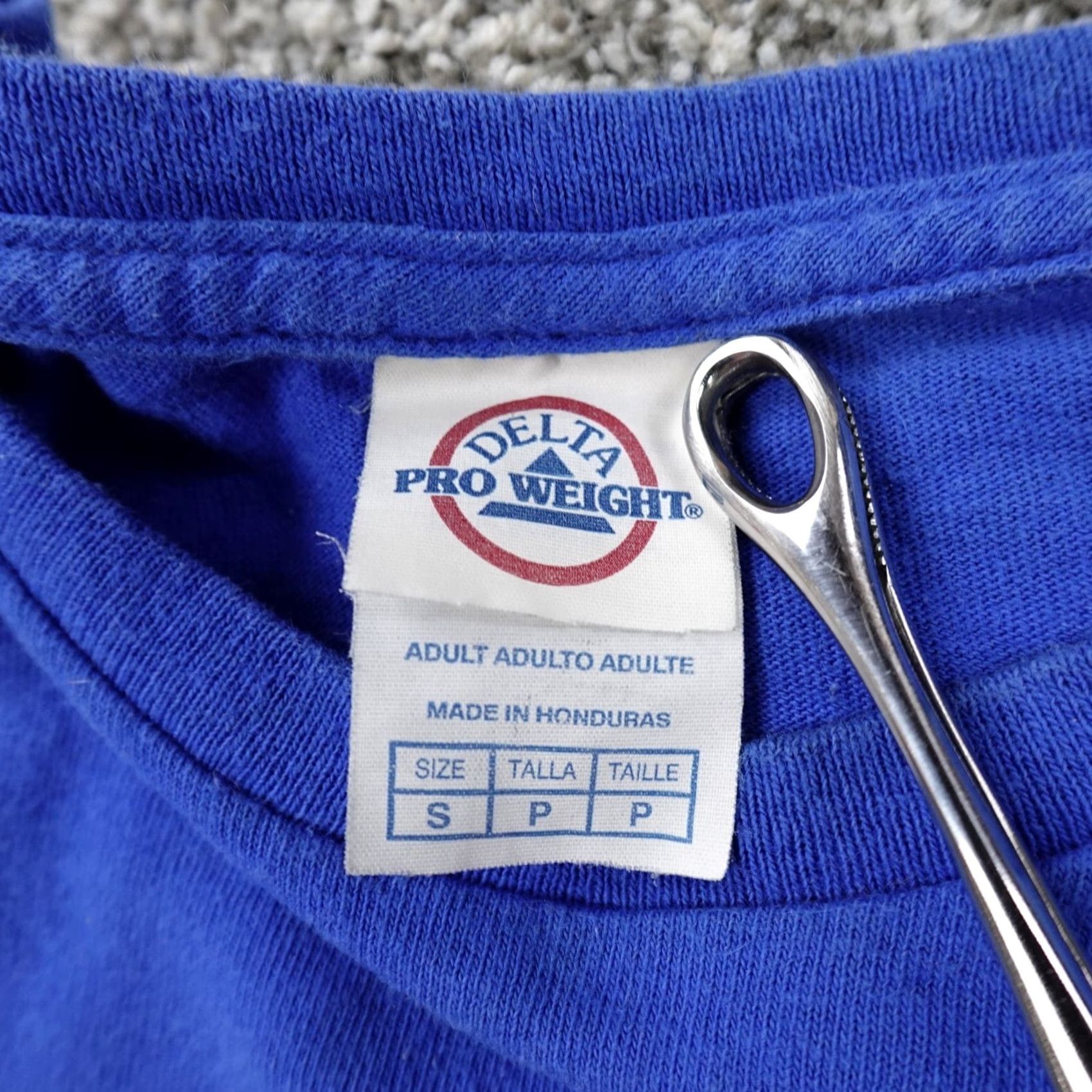 Delta Bone Collector Shirt Mens S Blue Long Sleeve Logo Hunting Outdoors Shirt Size US S / EU 44-46 / 1 - 7 Thumbnail