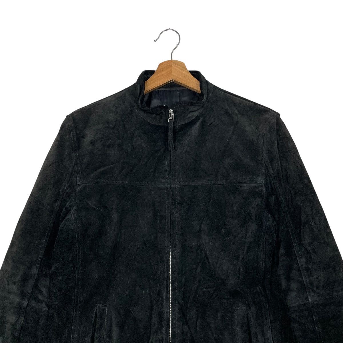 ABAHOUSE Abahouse Suede Leather Jacket Size US M / EU 48-50 / 2 - 2 Thumbnail
