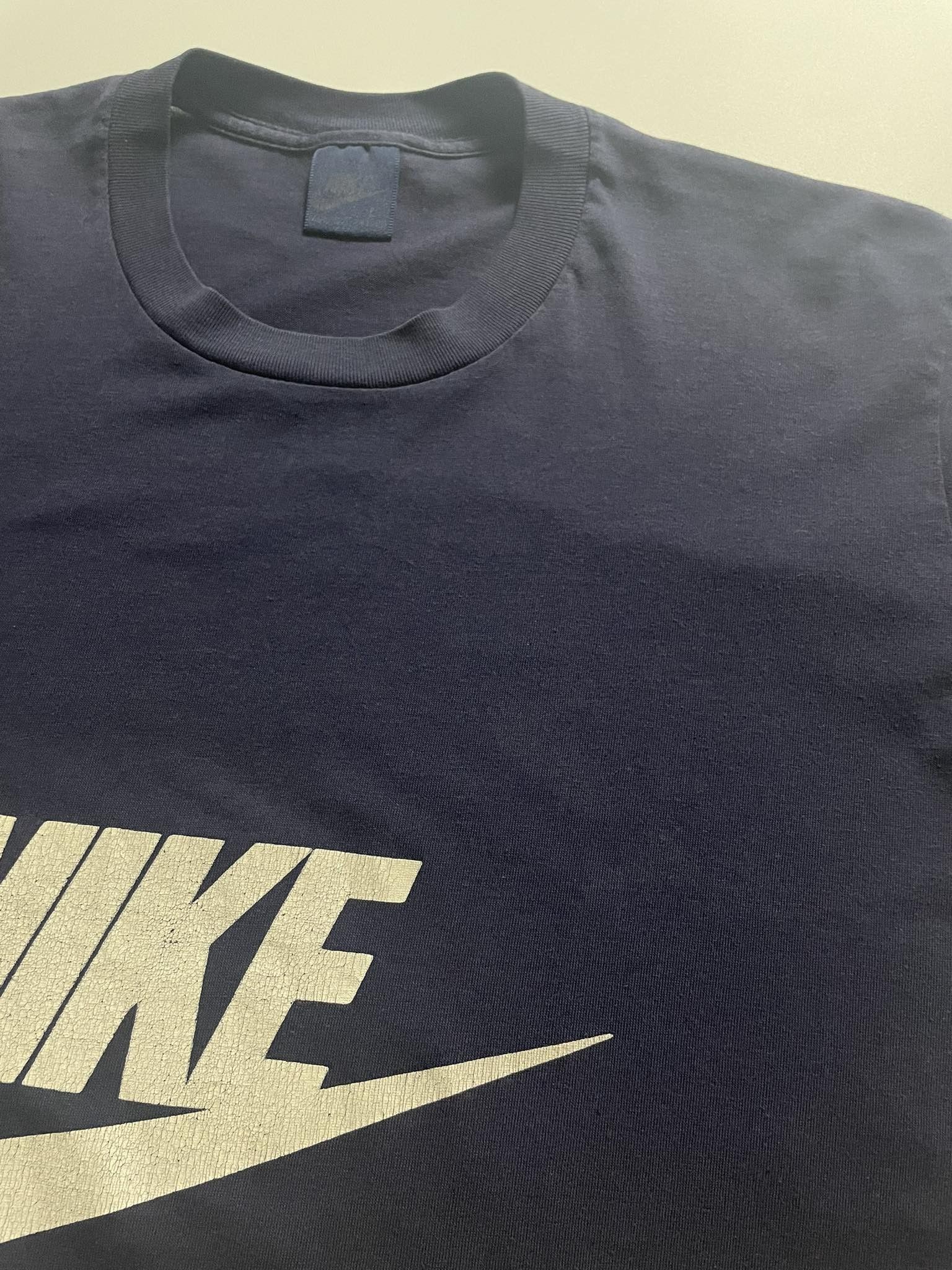 Nike × Vintage Vintage Nike Blue Tag Shirt Size US L / EU 52-54 / 3 - 4 Thumbnail