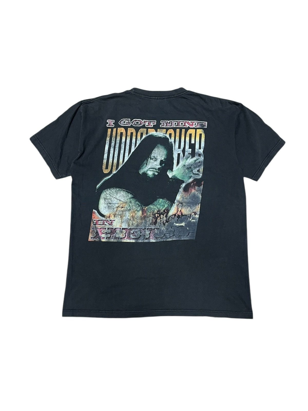 Vintage Vintage Undertaker “I Got Mine In Hell” Tee Sz L Size US L / EU 52-54 / 3 - 2 Thumbnail