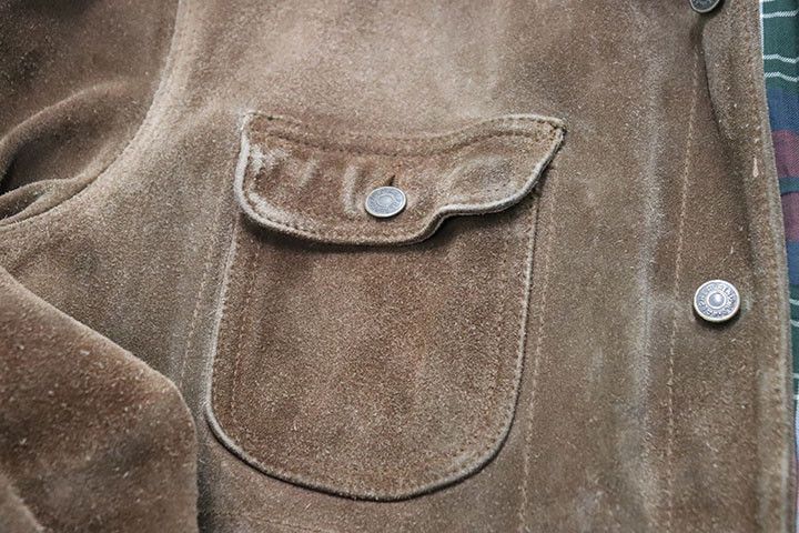 Polo Ralph Lauren × RRL Ralph Lauren × Ralph Lauren Ralph Lauren Polo Country Suede Jacket plaid lined (L) Size US L / EU 52-54 / 3 - 7 Thumbnail