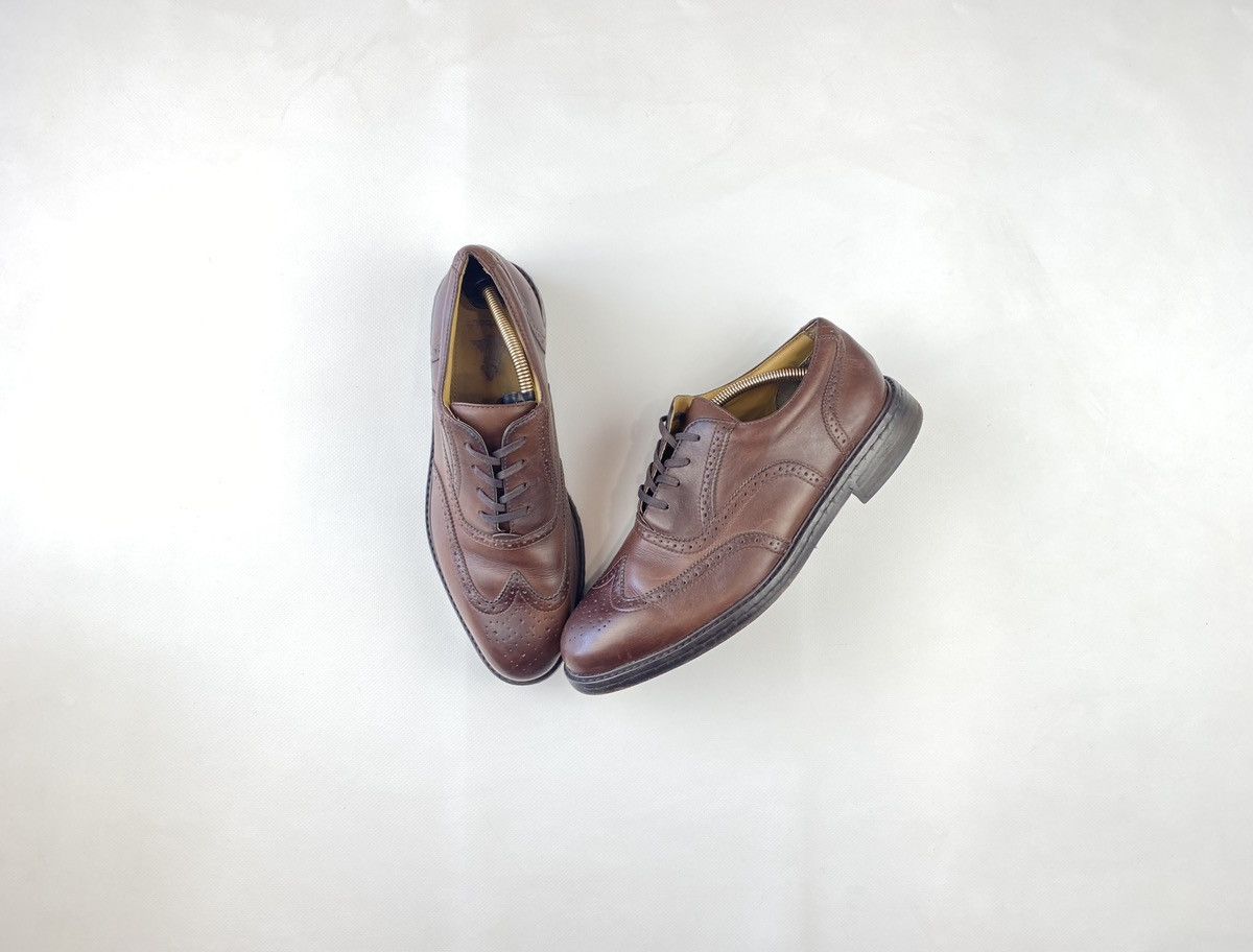 Barbour Barbour Shoes Worcester Brown Leather Brogues Size US 10.5 / EU 43-44 - 1 Thumbnail