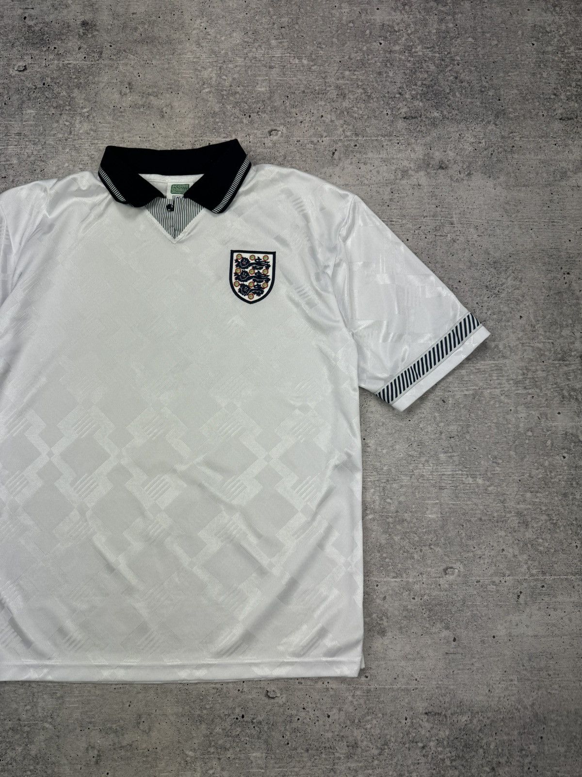 Vintage Vintage Blokecore England 1990-1992 Football Soccer Jersey Size US L / EU 52-54 / 3 - 3 Thumbnail