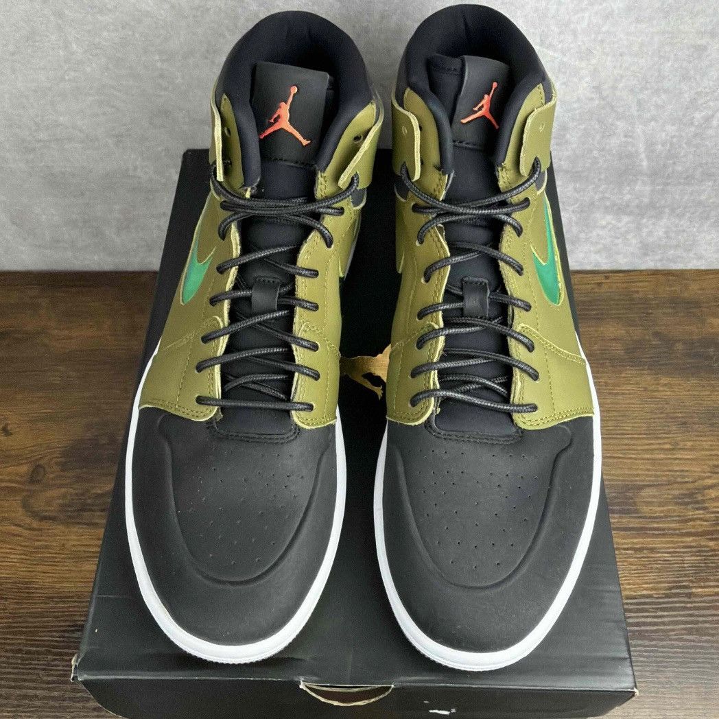 Jordan Brand NEW Air Jordan 1 Retro High Nouveau Militia Green 819176-306 Size US 12.5 / EU 45-46 - 5 Thumbnail