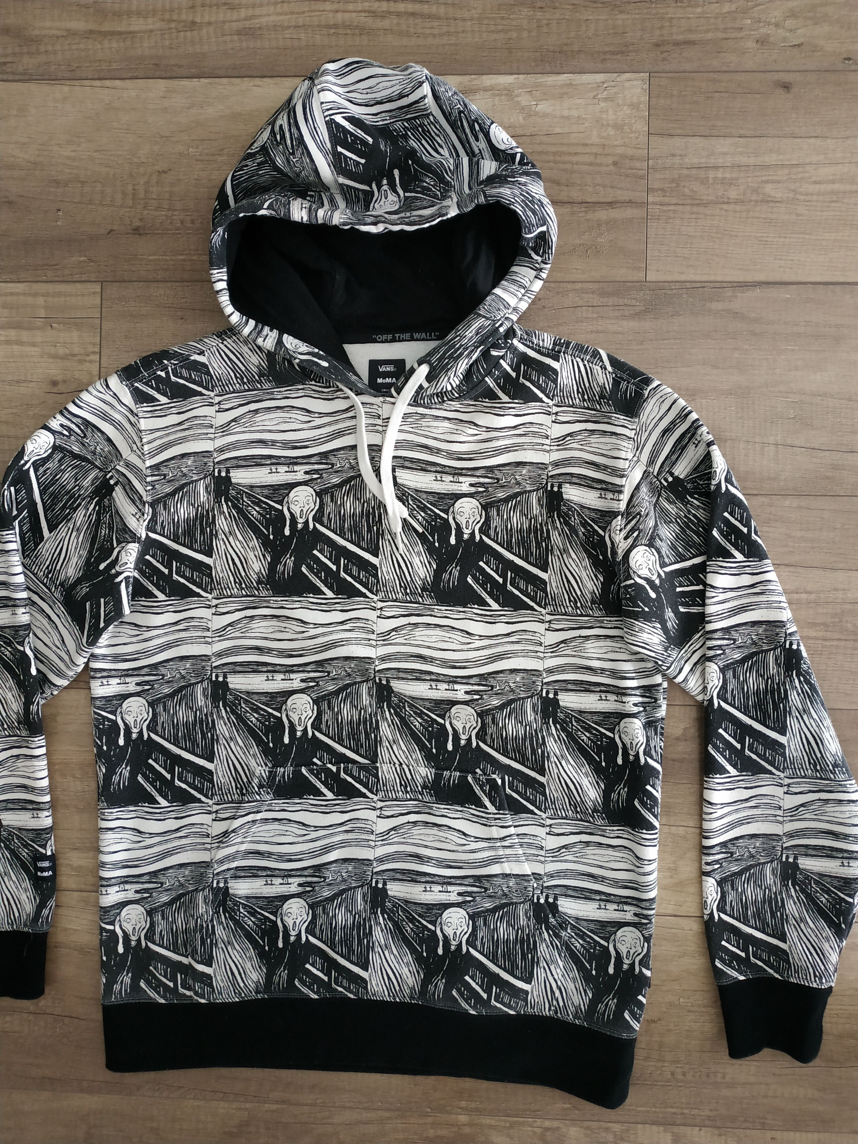 Vans Vans x MoMA Munch The Scream Men's Hoodie, s. SMALL, fit. M Size US M / EU 48-50 / 2 - 3 Thumbnail