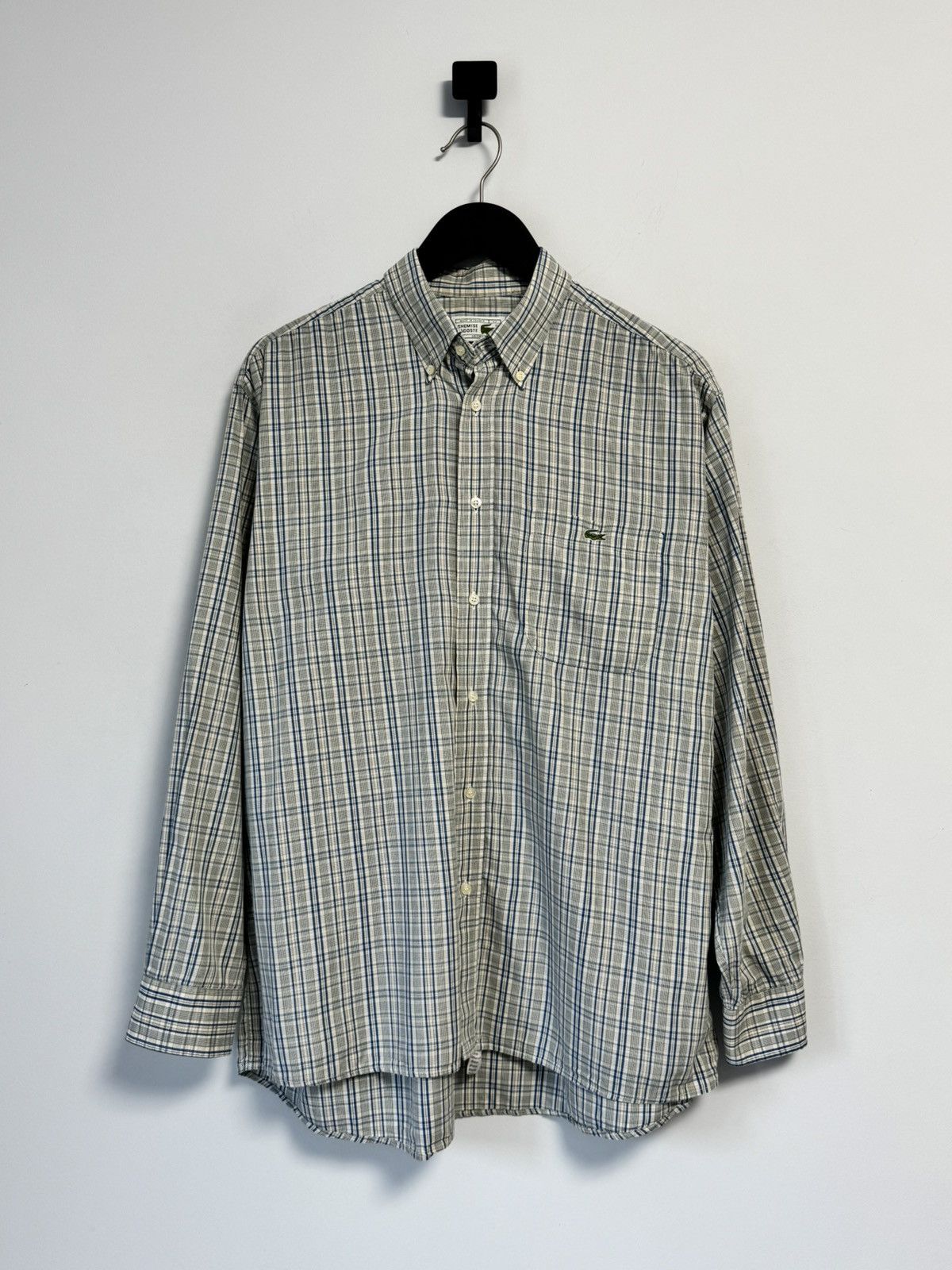 Lacoste Lacoste Vintage Y2K style hype Button Up shirt Size US XL / EU 56 / 4 - 1 Thumbnail