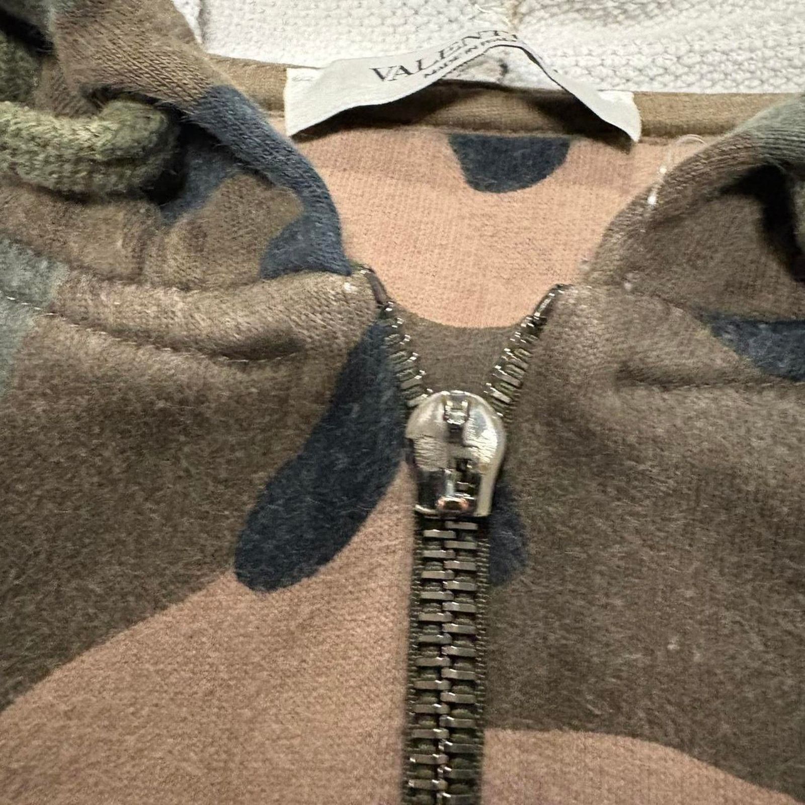 Valentino Camo valentino zip up hoodie Size US XL / EU 56 / 4 - 4 Thumbnail