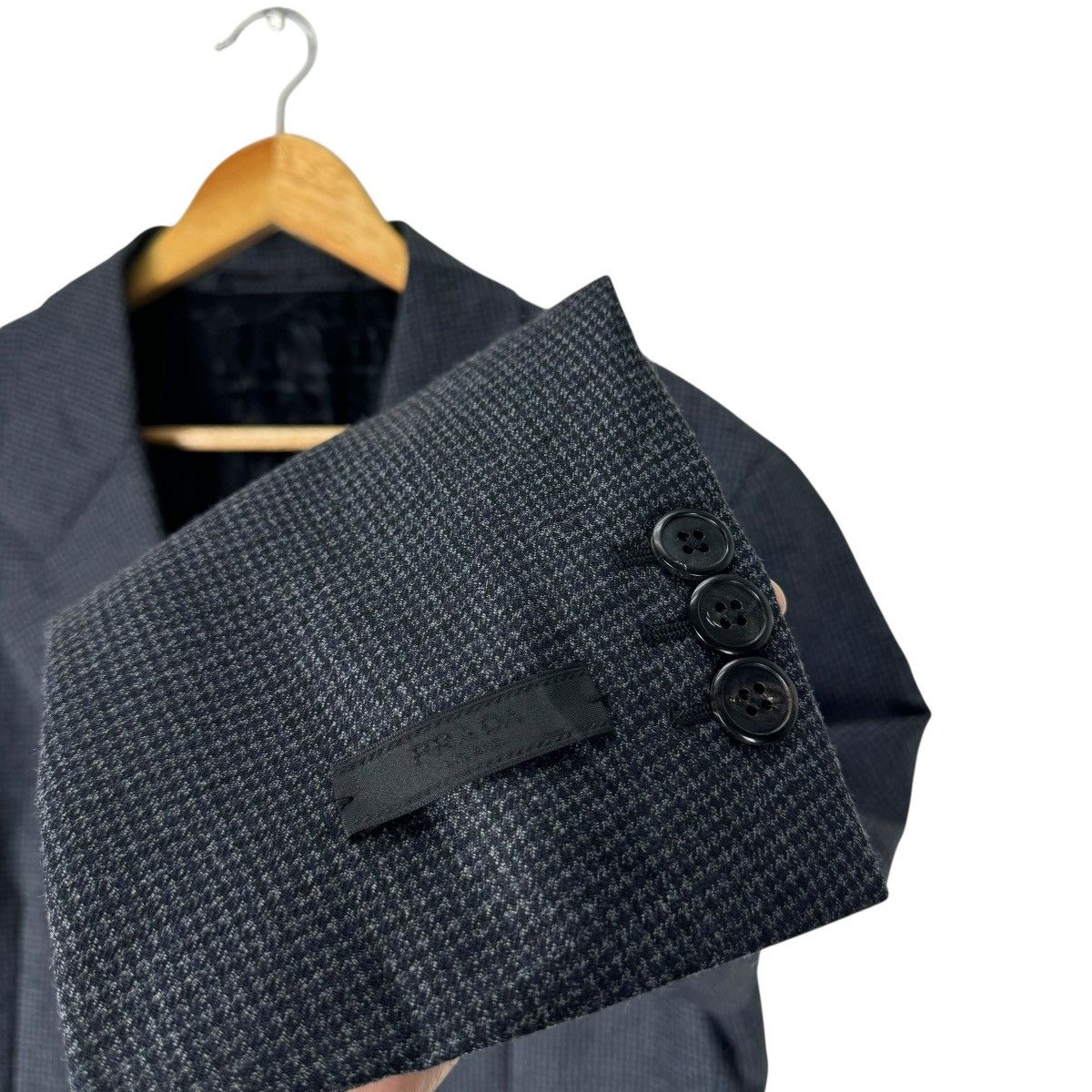 Prada 🔥PRADA HERRINGBONE WOOL LONG COAT JACKET Size US M / EU 48-50 / 2 - 5 Thumbnail