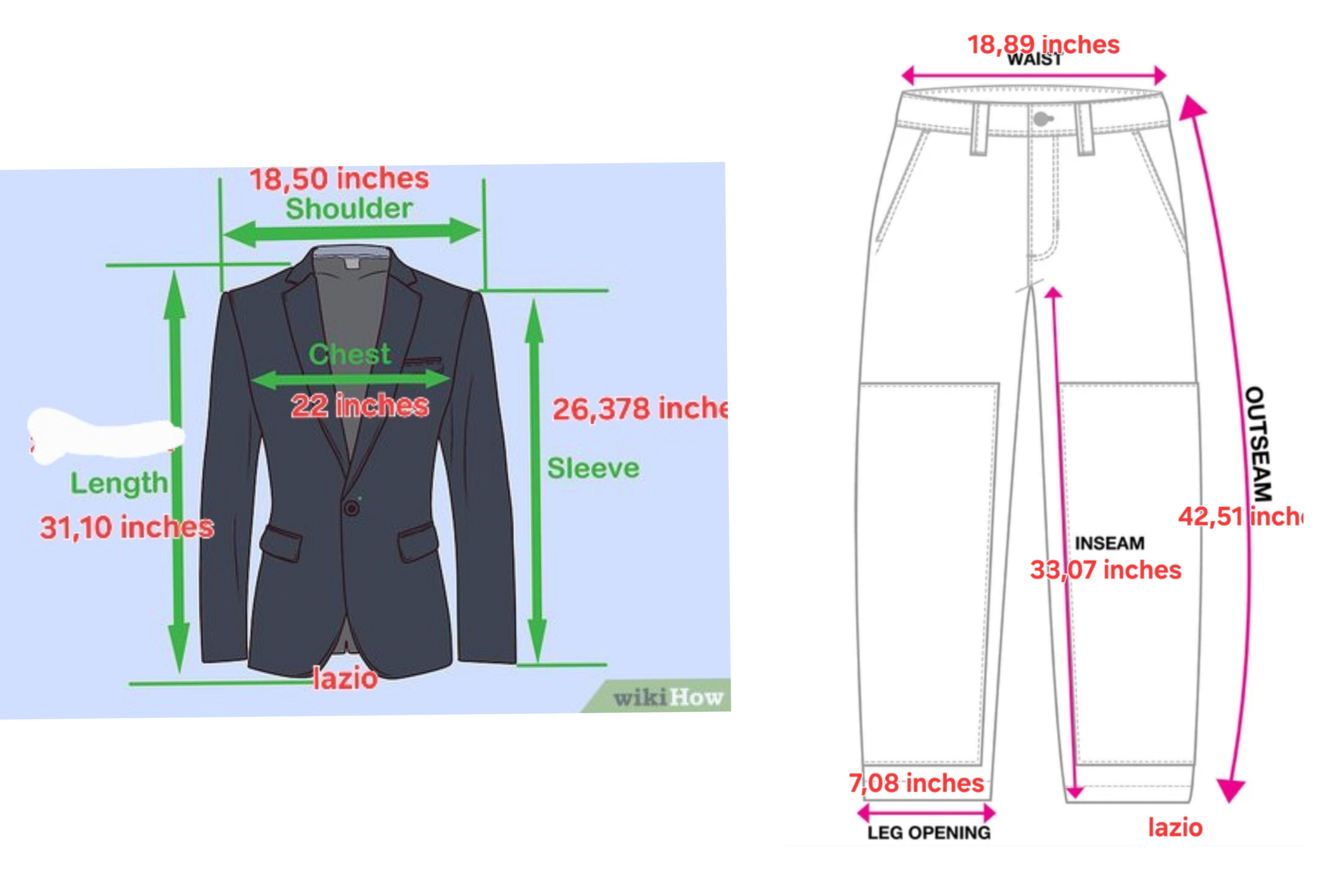 Suitsupply SUITSUPPLY Lazio Men's Suit Slim Blue Size EU 54 USA/UK44 Size 44R - 25 Thumbnail