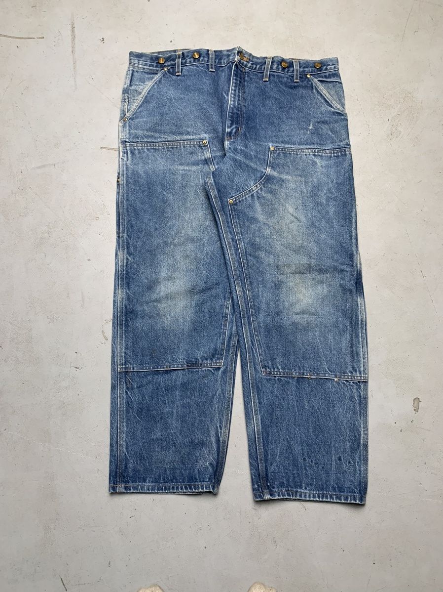 Carhartt Vintage carhartt double knee denim Size US 42 / EU 58 - 1 Thumbnail