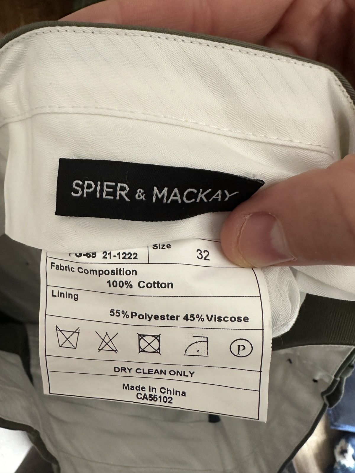 Spier & Mackay Spier and Mackay Green Cotton High Rise Pleated Shorts Size US 32 / EU 48 - 3 Thumbnail