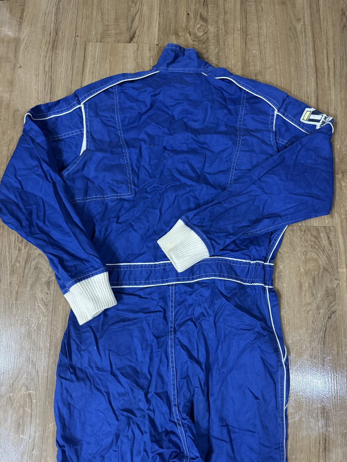 Japanese Brand Vintage The Man Spirit Plain Racing Suit Size US 33 - 5 Thumbnail
